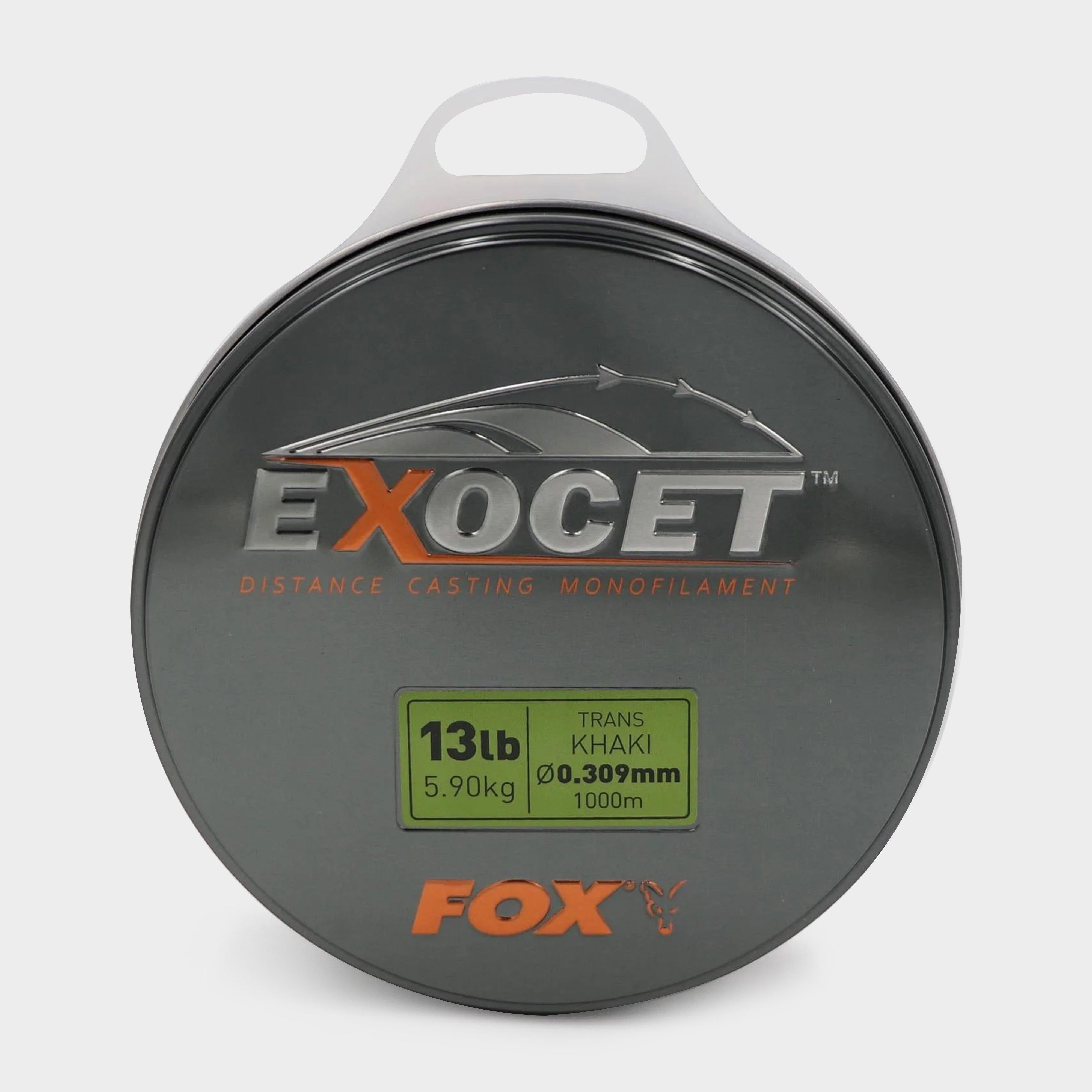 Photos - Fishing Line Fox INTERNATIONAL Exocet Trans Khaki Mono 13lb 