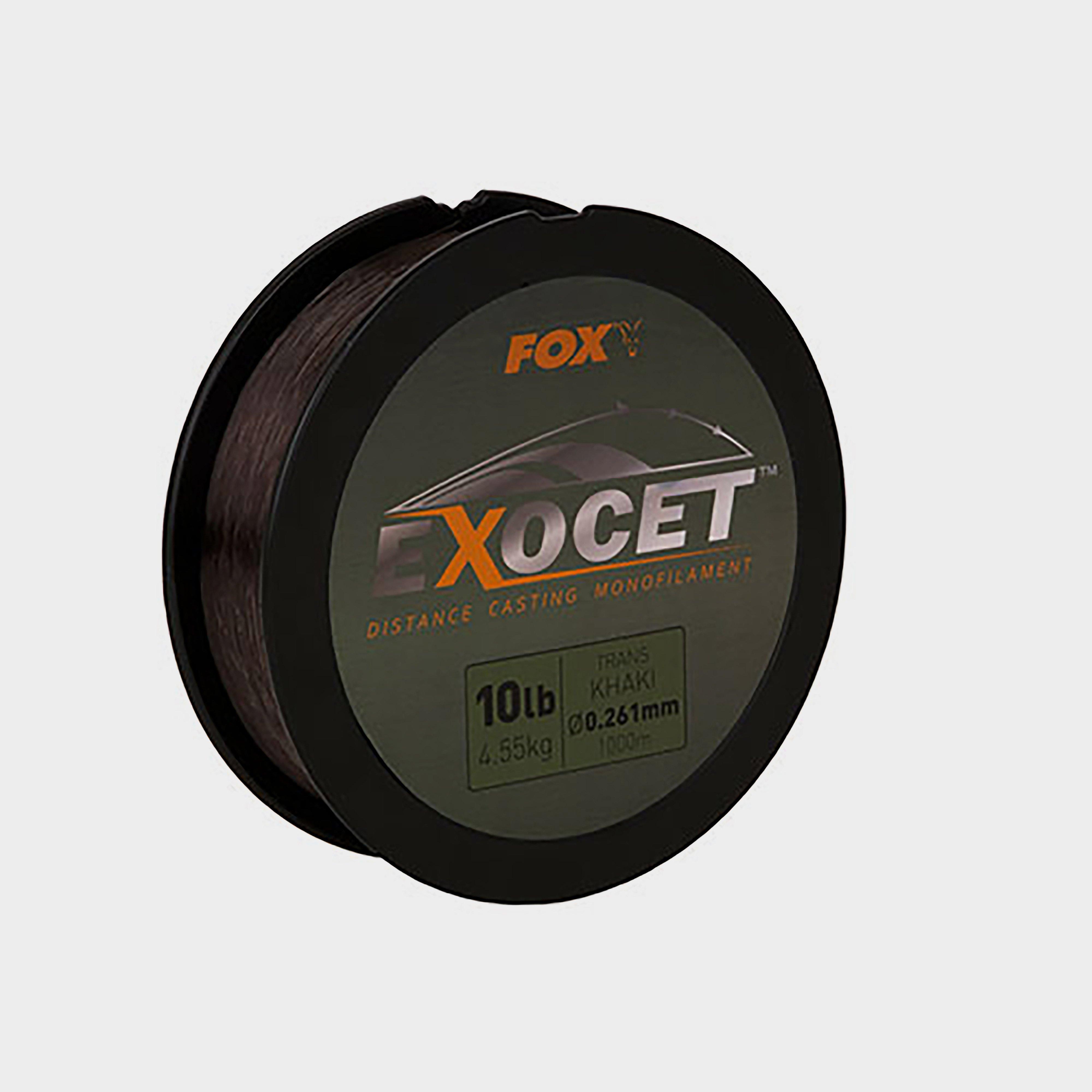 Image of FOX INTERNATIONAL Exocet Trans Khaki Mono 13lb, Green