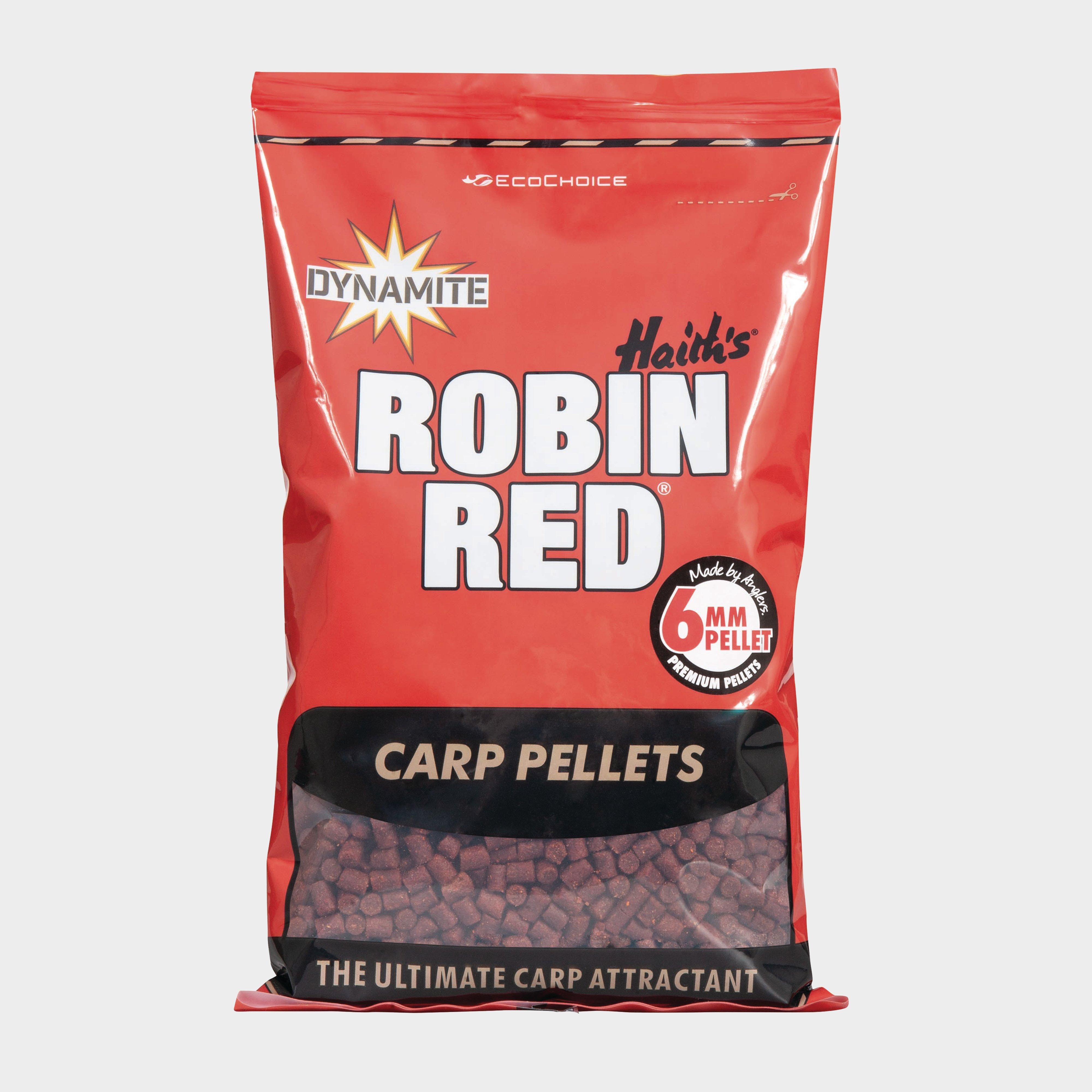 Photos - Bait Dynamite Robin Red Pellet 6mm, Multi Coloured 