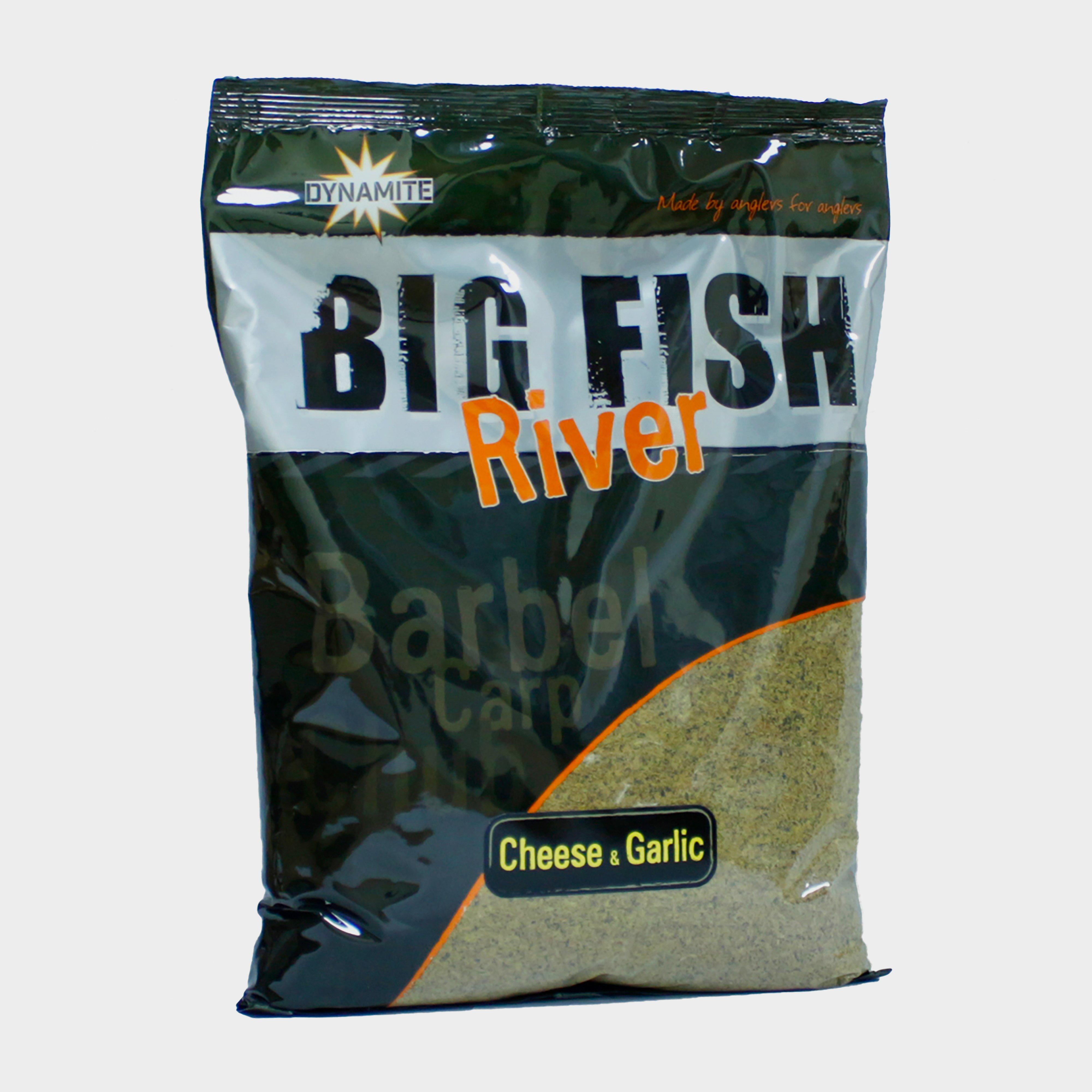 Photos - Bait Dynamite 1.8Kg Cheese & Garlic Big Fish River GRndbait, Multi Coloured 