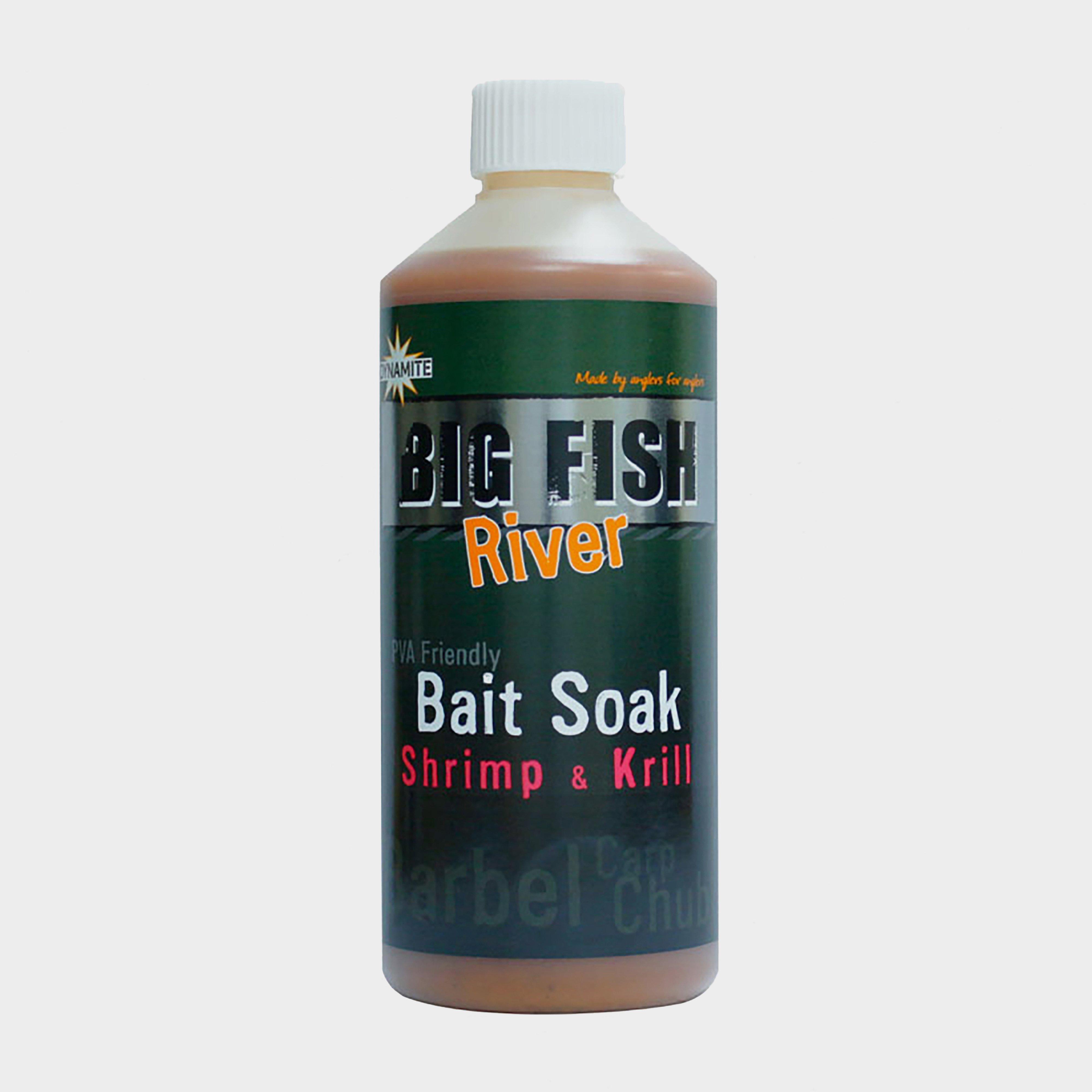 Photos - Bait Dynamite 500ml Shrimp & Krill Big Fish River  Soak, Brown 