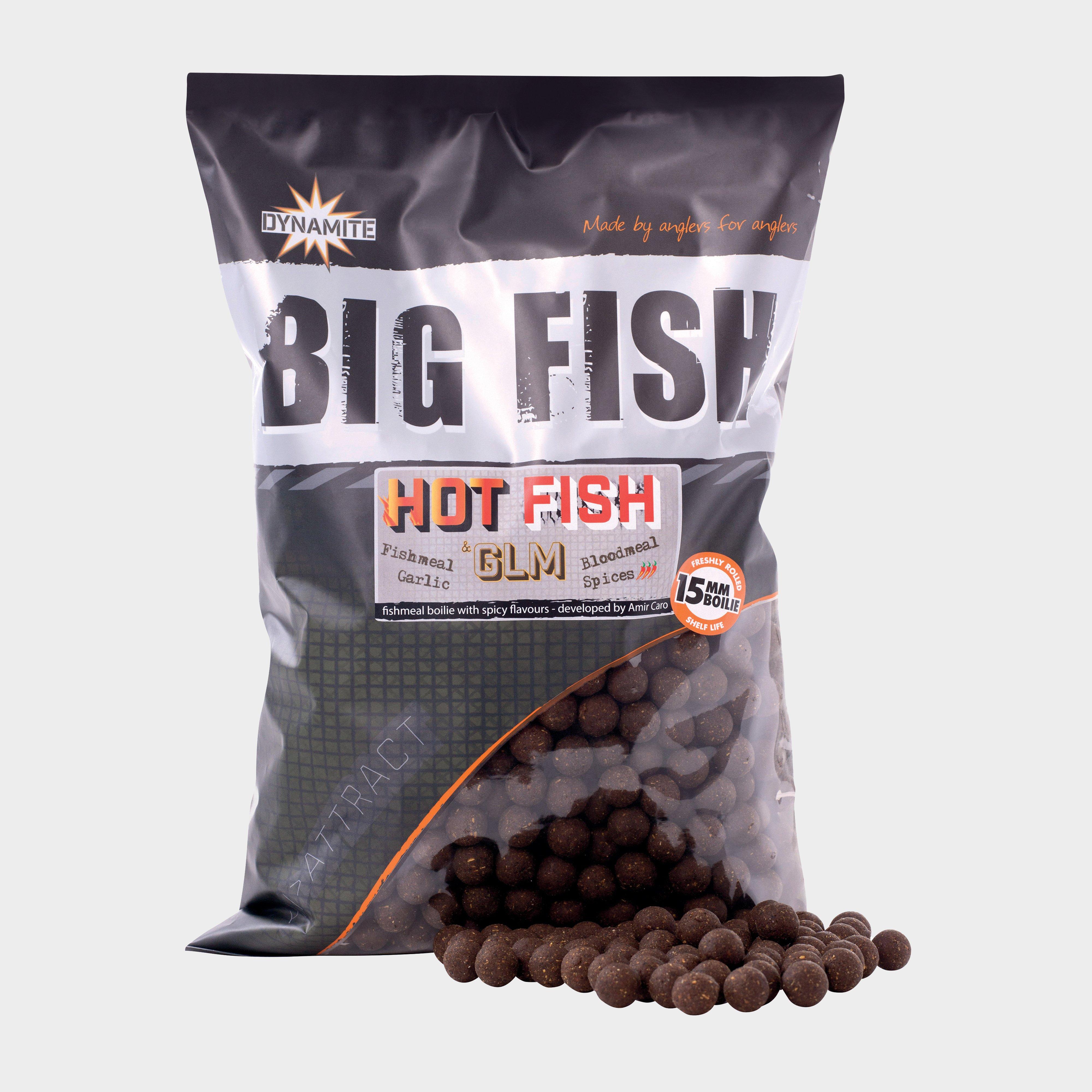 Photos - Bait Dynamite Hot Fish & GLM Boilies 15mm 1.8kg, Brown 