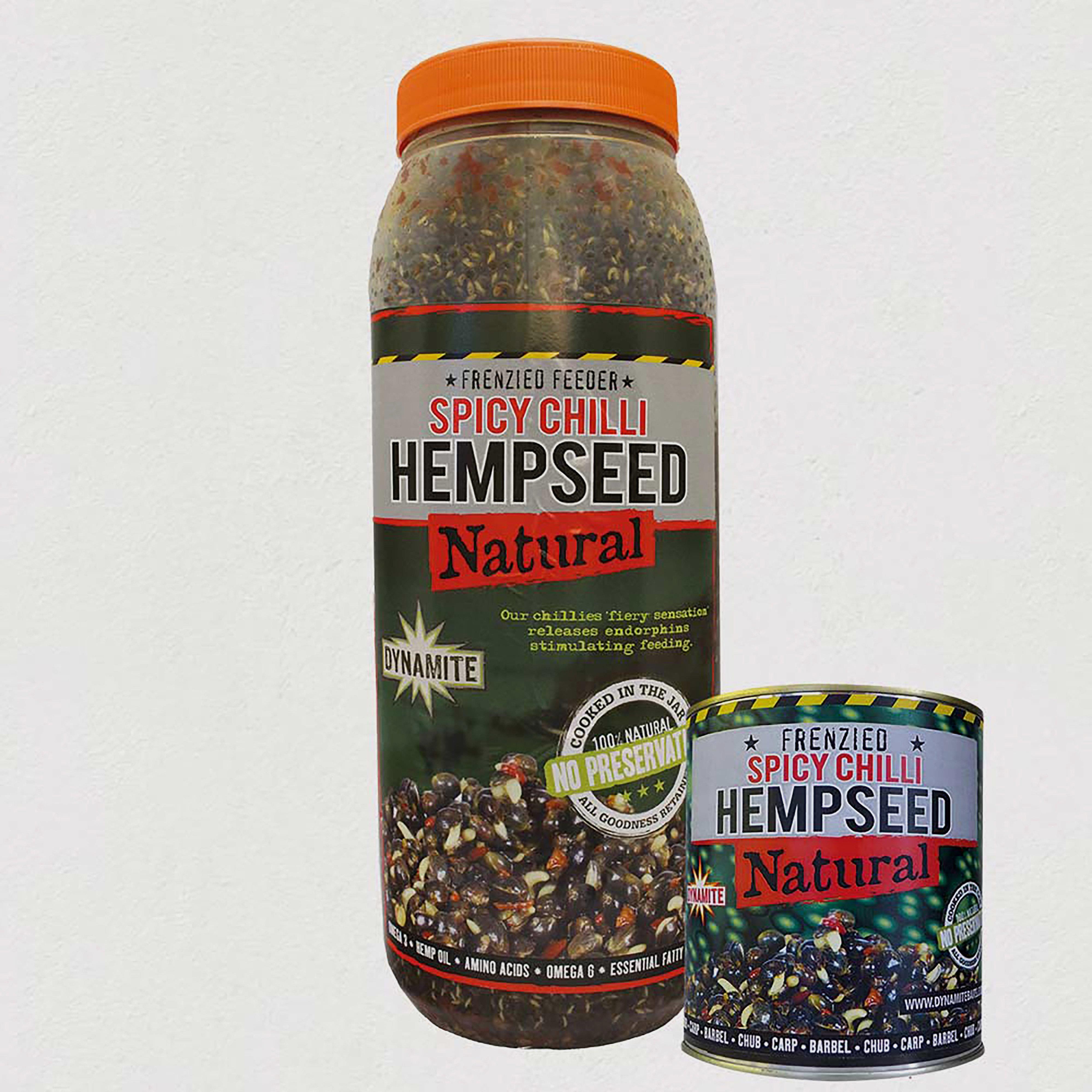 Image of Dynamite Frenzied Hemp Chilli 350g Tin, Brown