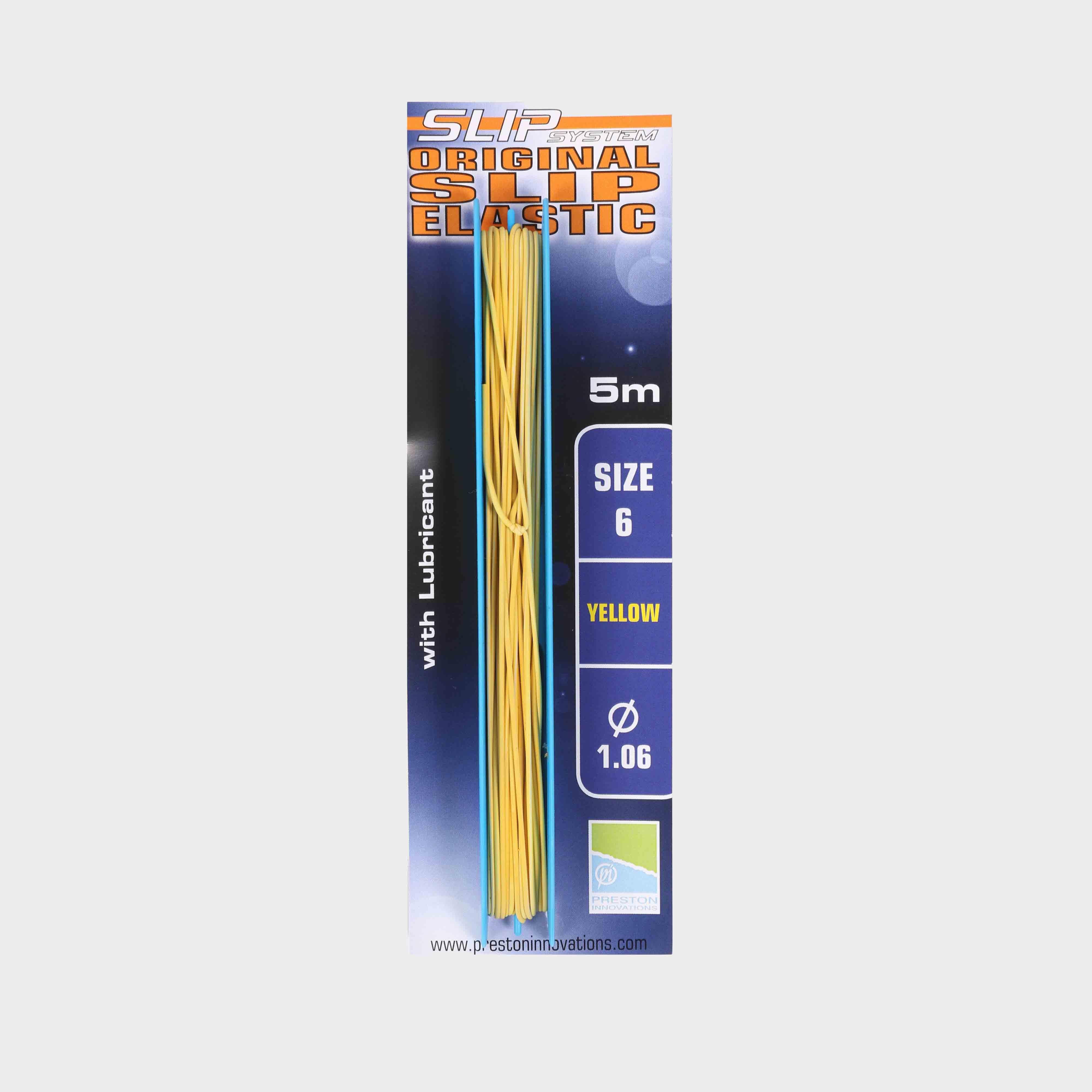 Image of PRESTON INNOVATION Slip Elastic 6 Yellow, Multi Coloured