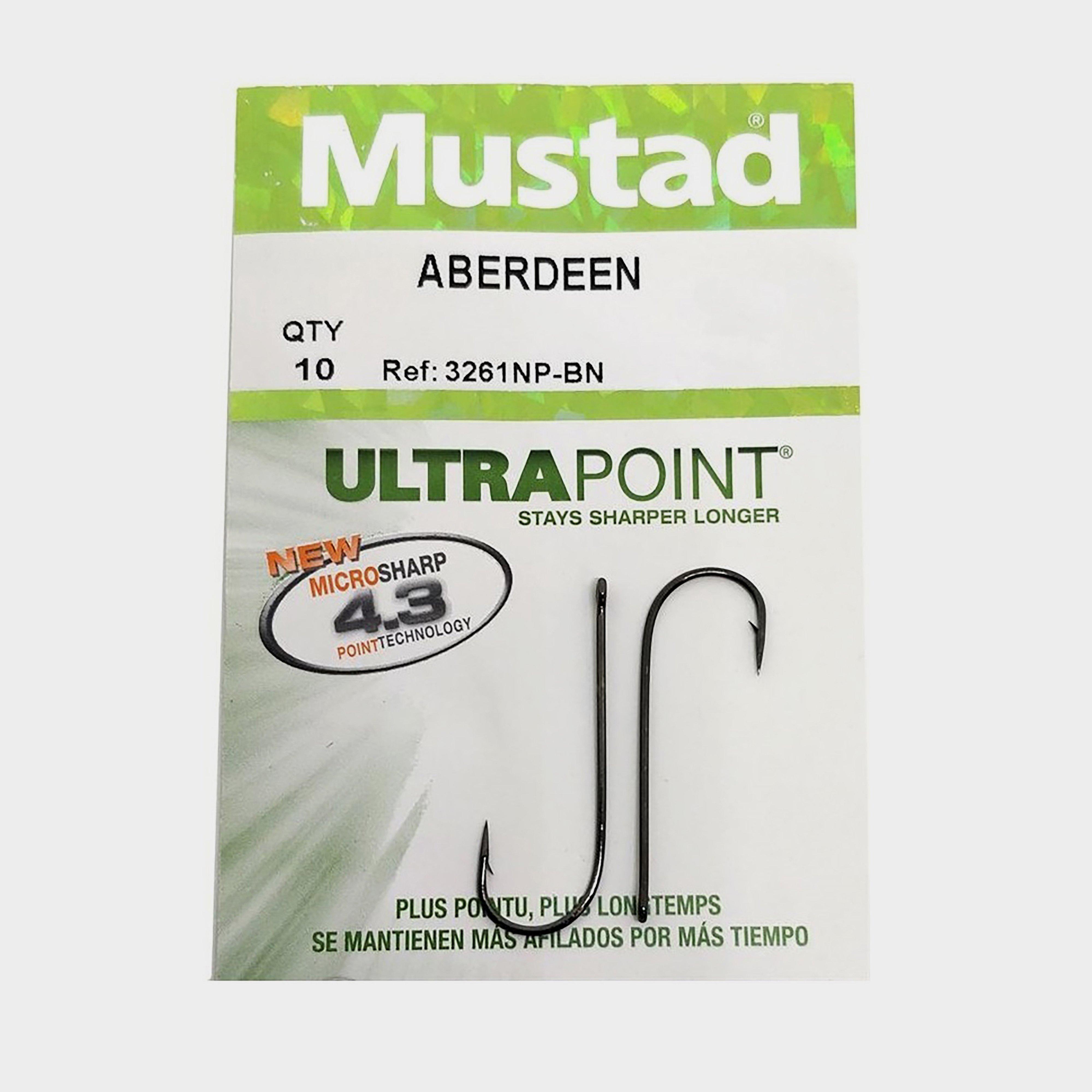 Photos - Fishing Hook / Jig Head Mustad Aberdeen Hooks , Black (Size 5/0)