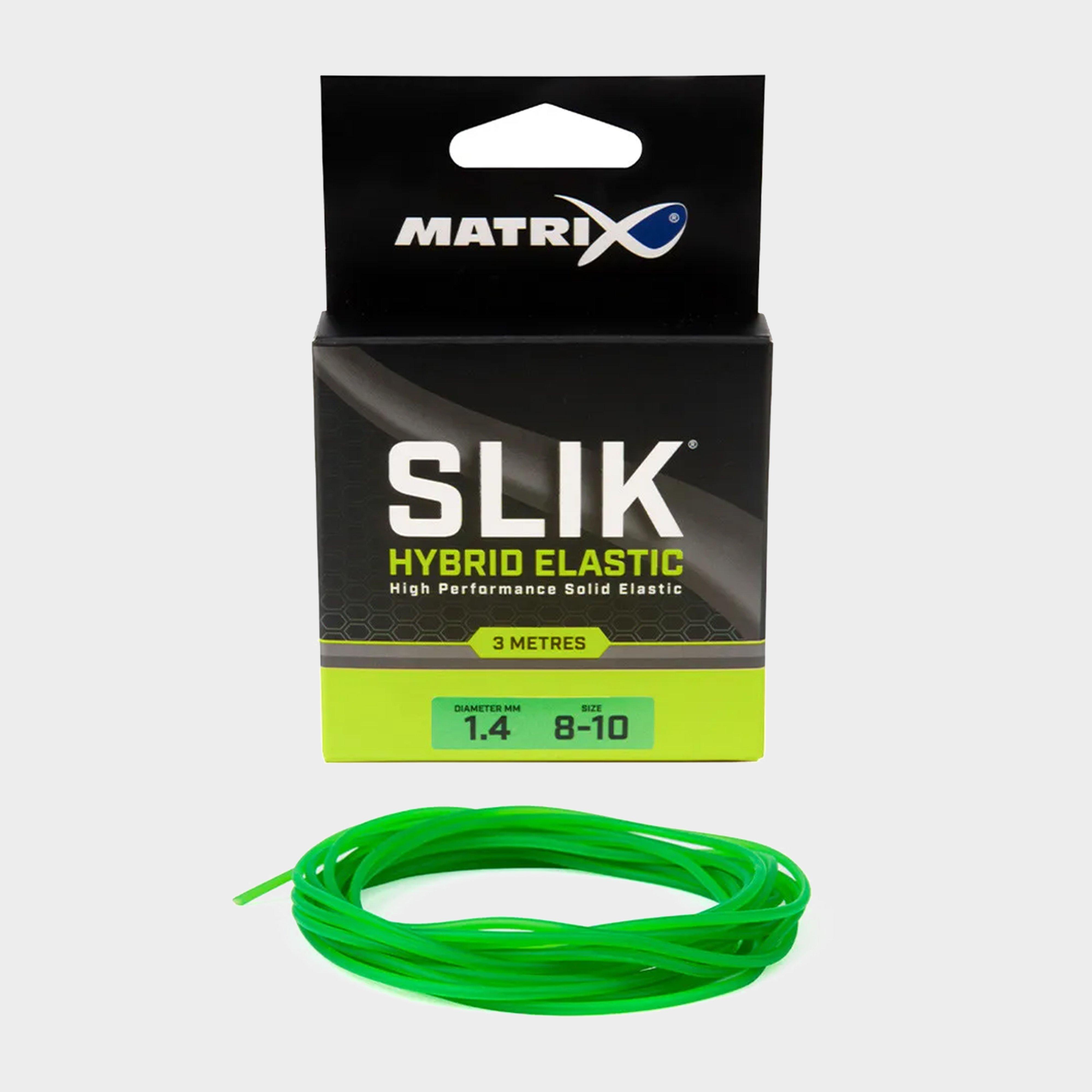 Photos - Fishing Line Matrix Slik Elastics 8-10 in Green, Green 