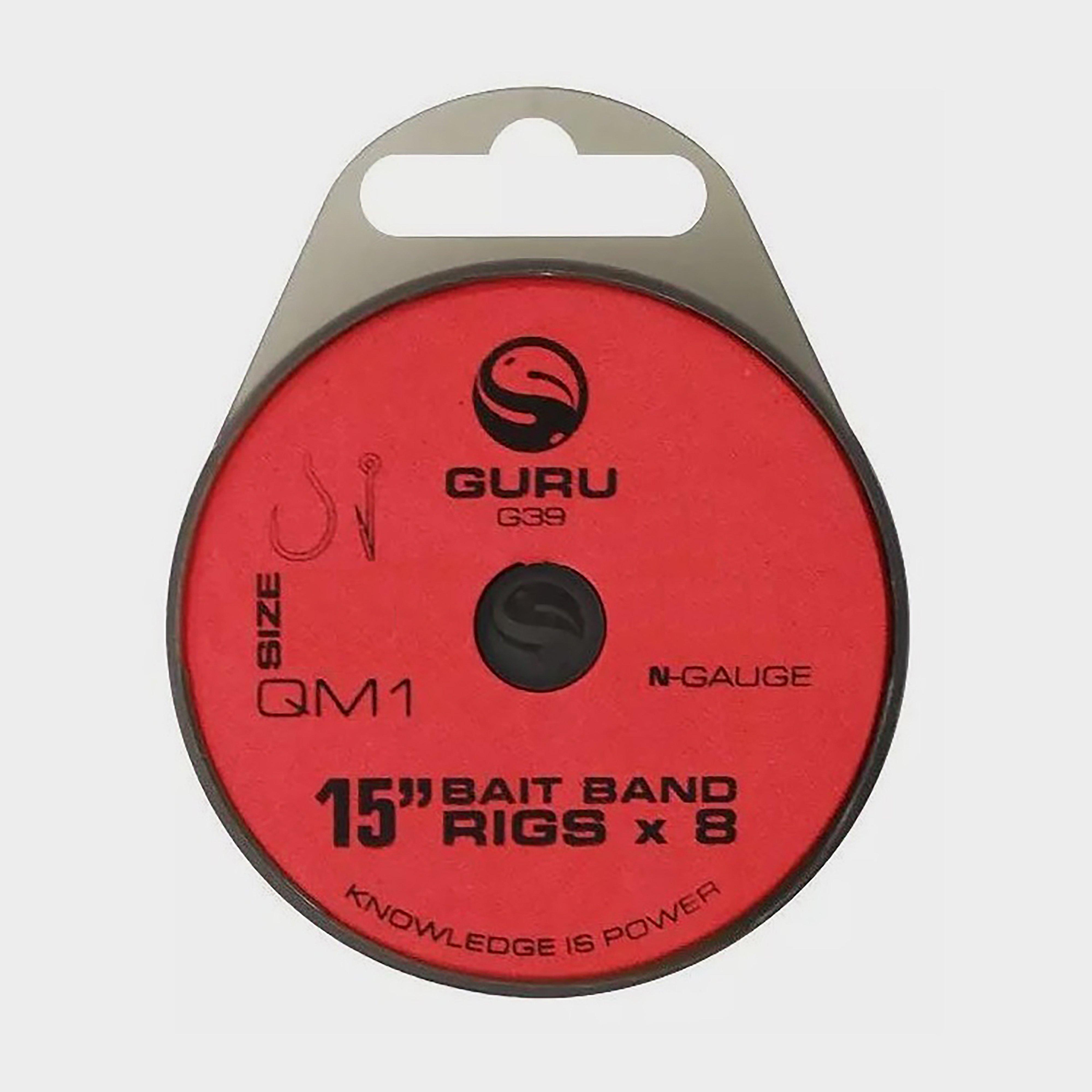Image of GURU QM1 Bait Bands (size 12), Red