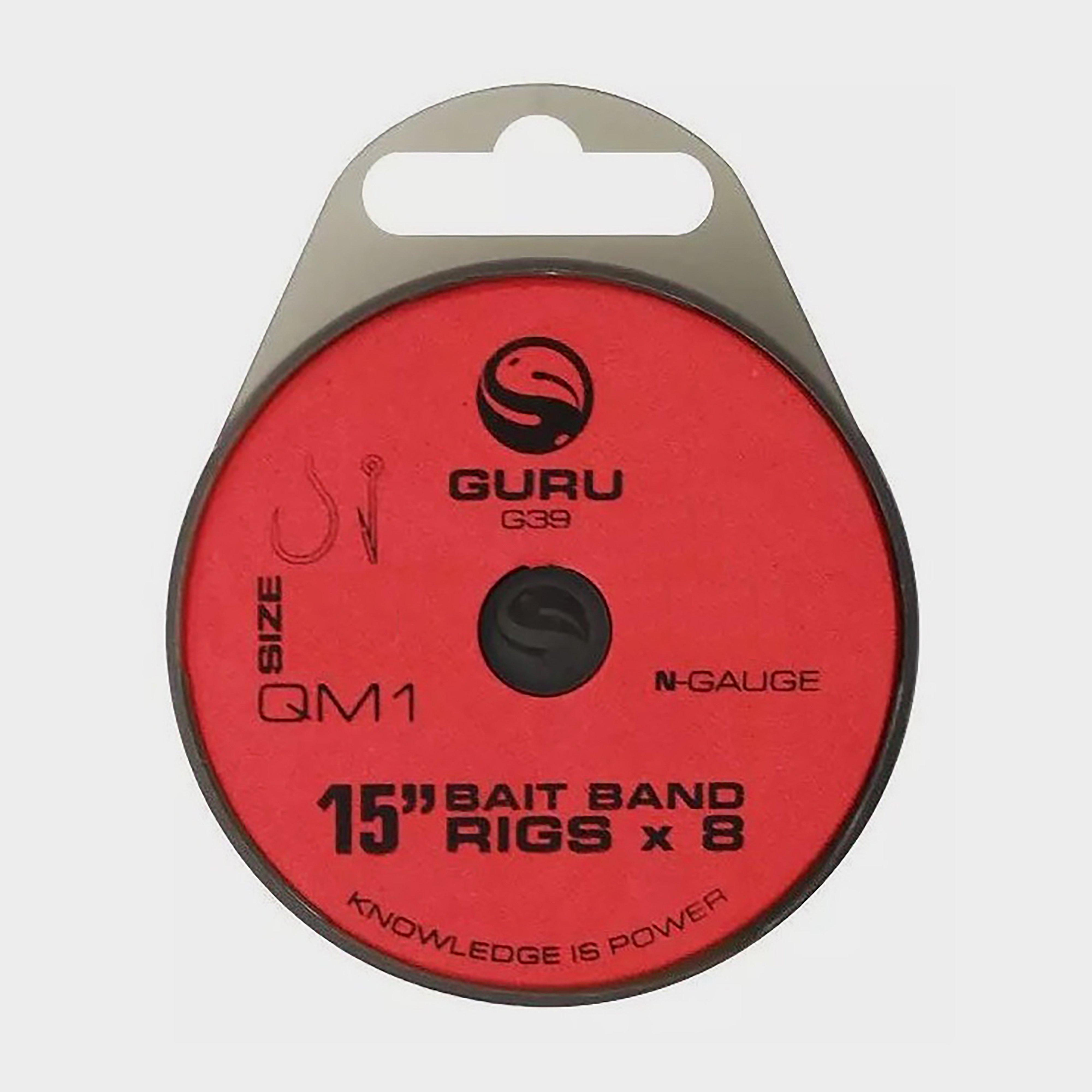 Image of GURU QM1 Bait Bands (Size 14), Red