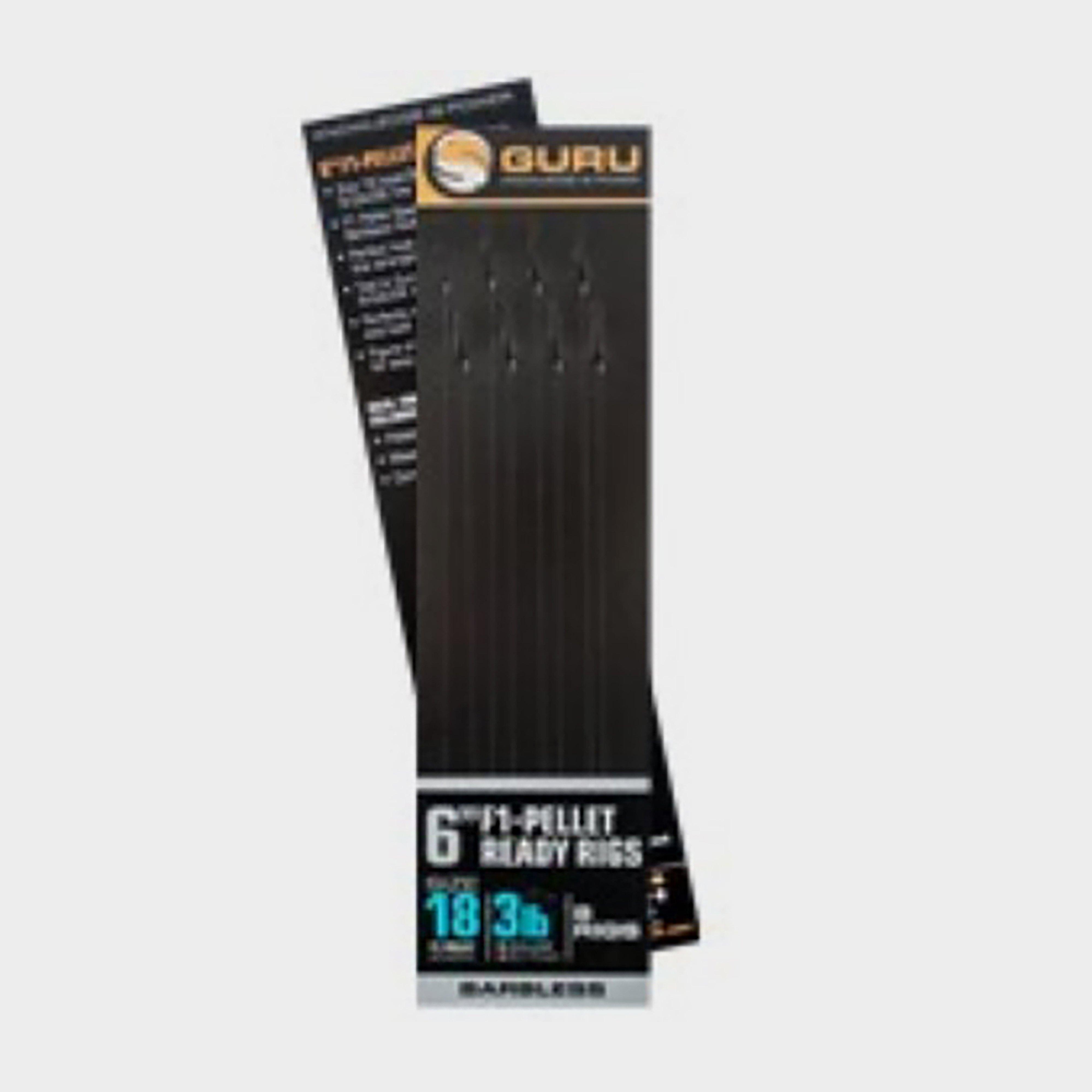 Image of GURU F1 Pellet Ready Rig 0.13mm, Black