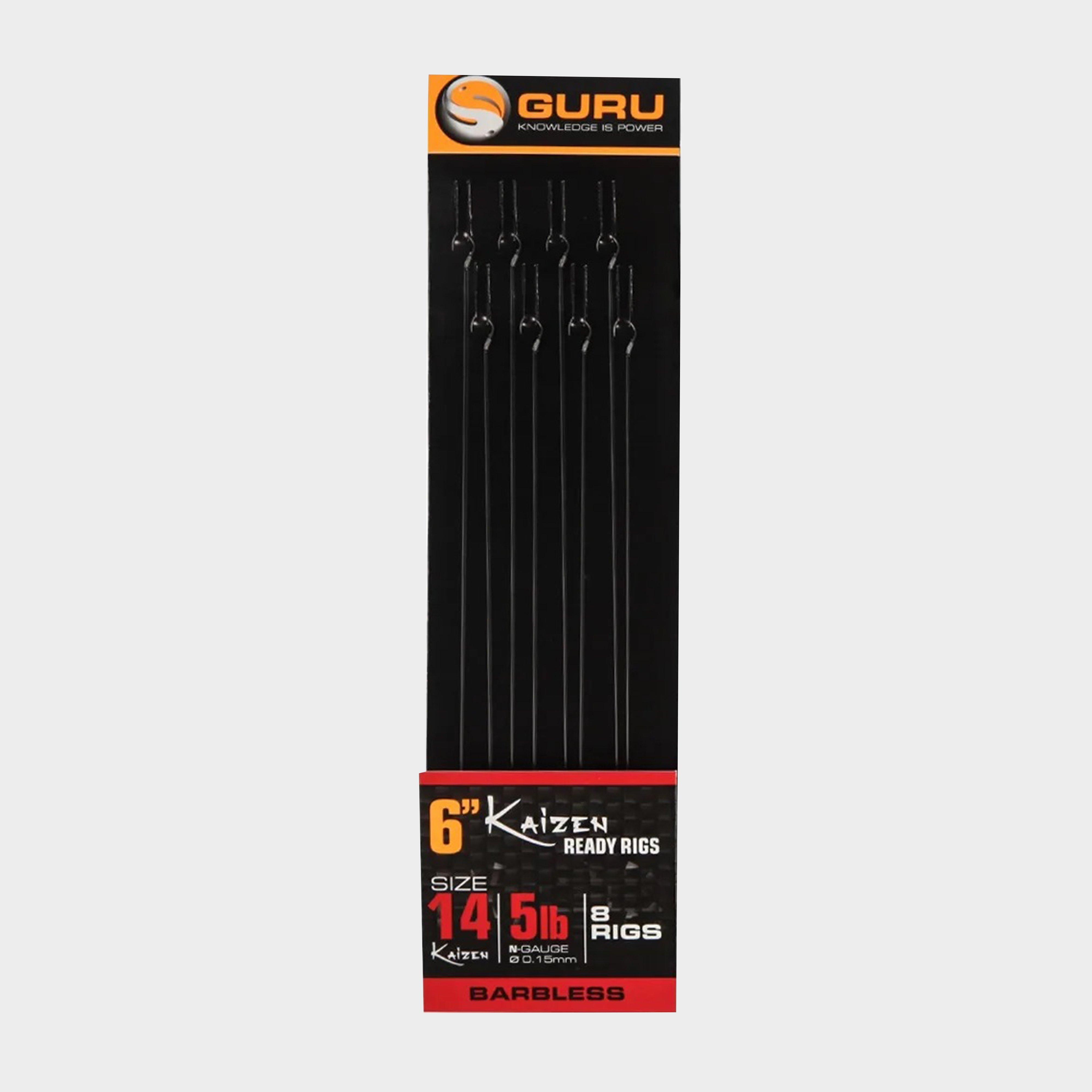 Image of GURU Kaizen Pole Rigs 6 Inch Size 14, Black