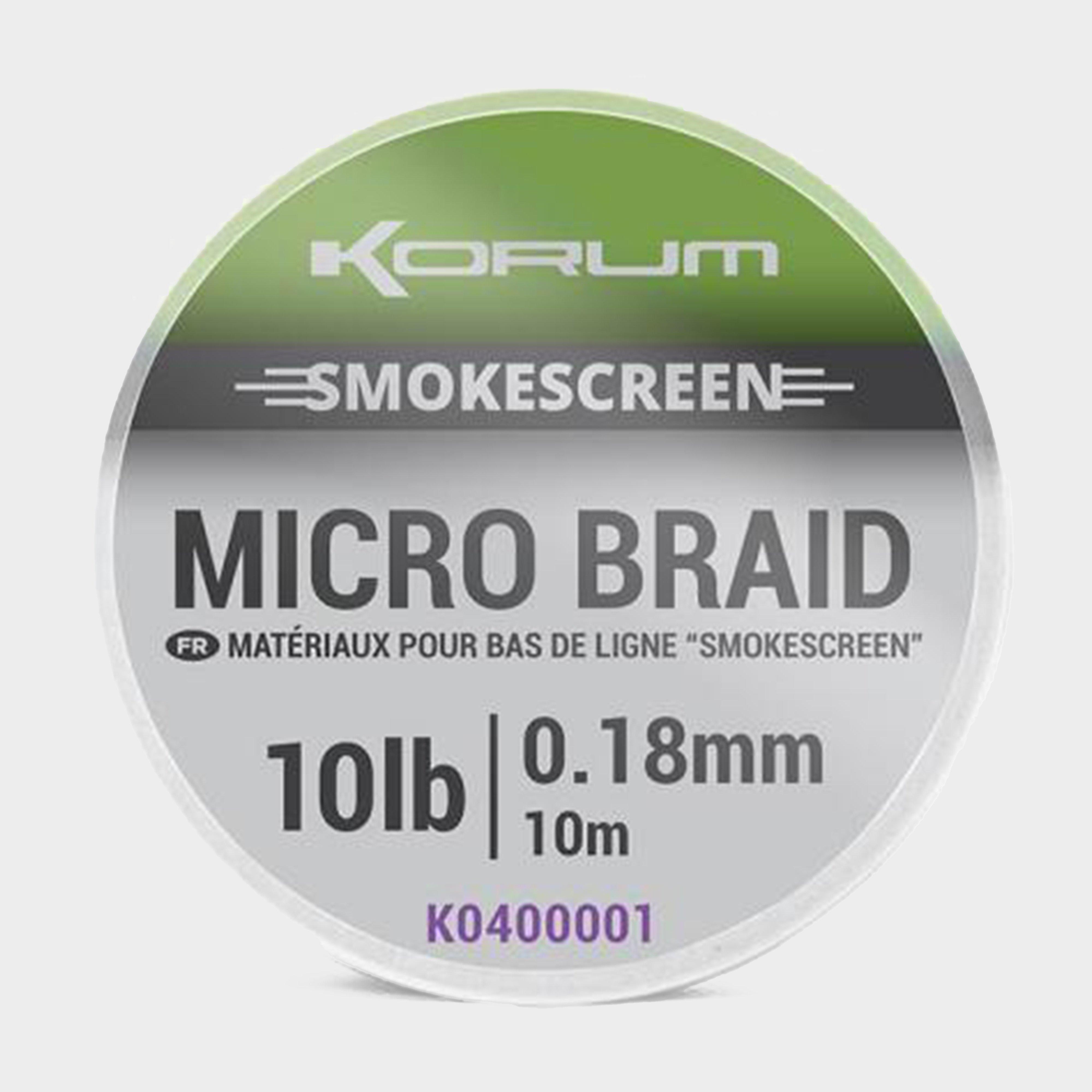 Image of KORUM 10lb Smokescreen Micro Brd, Clear