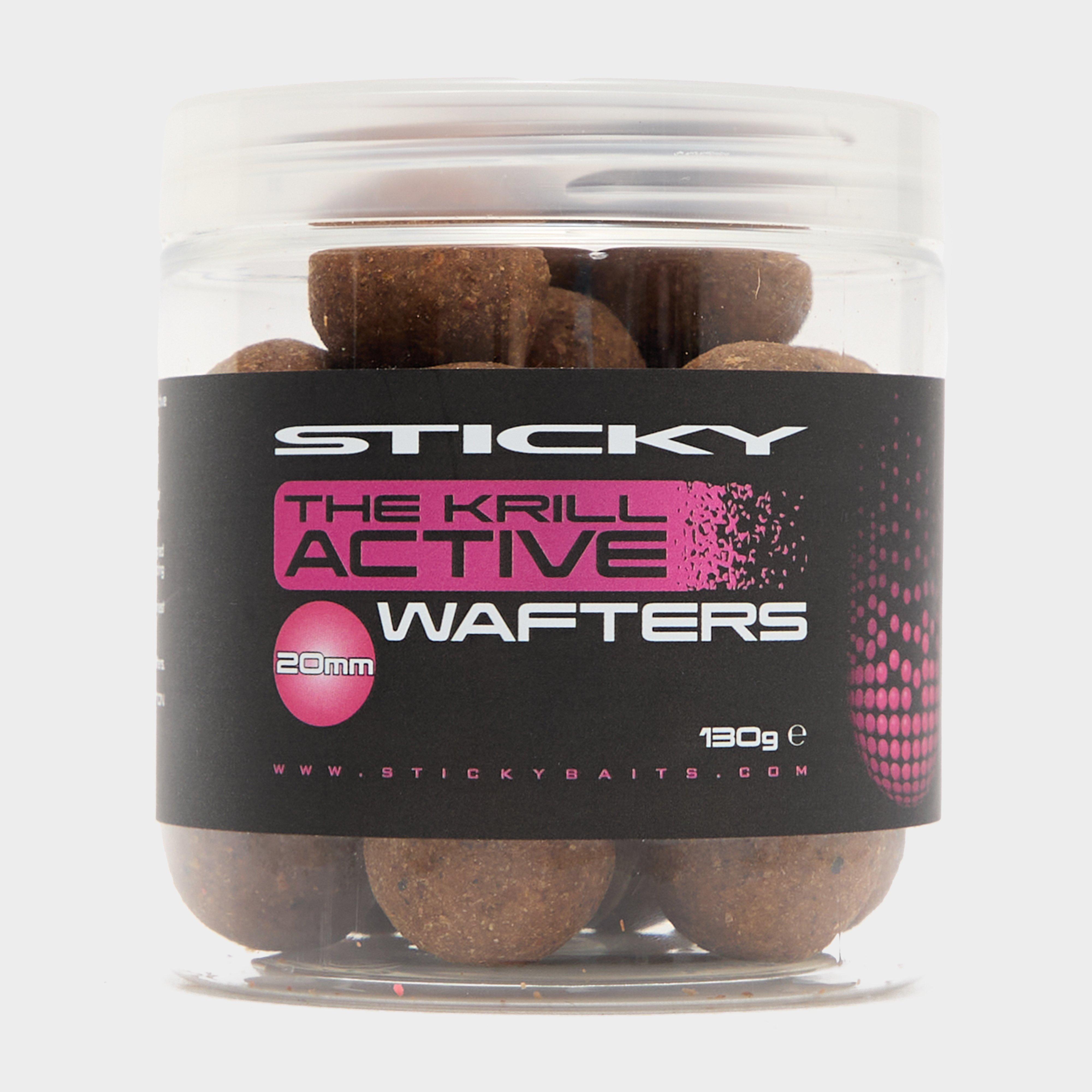 Photos - Bait Sticky Baits Krill Active Wafters 20mm 1kg, Grey 