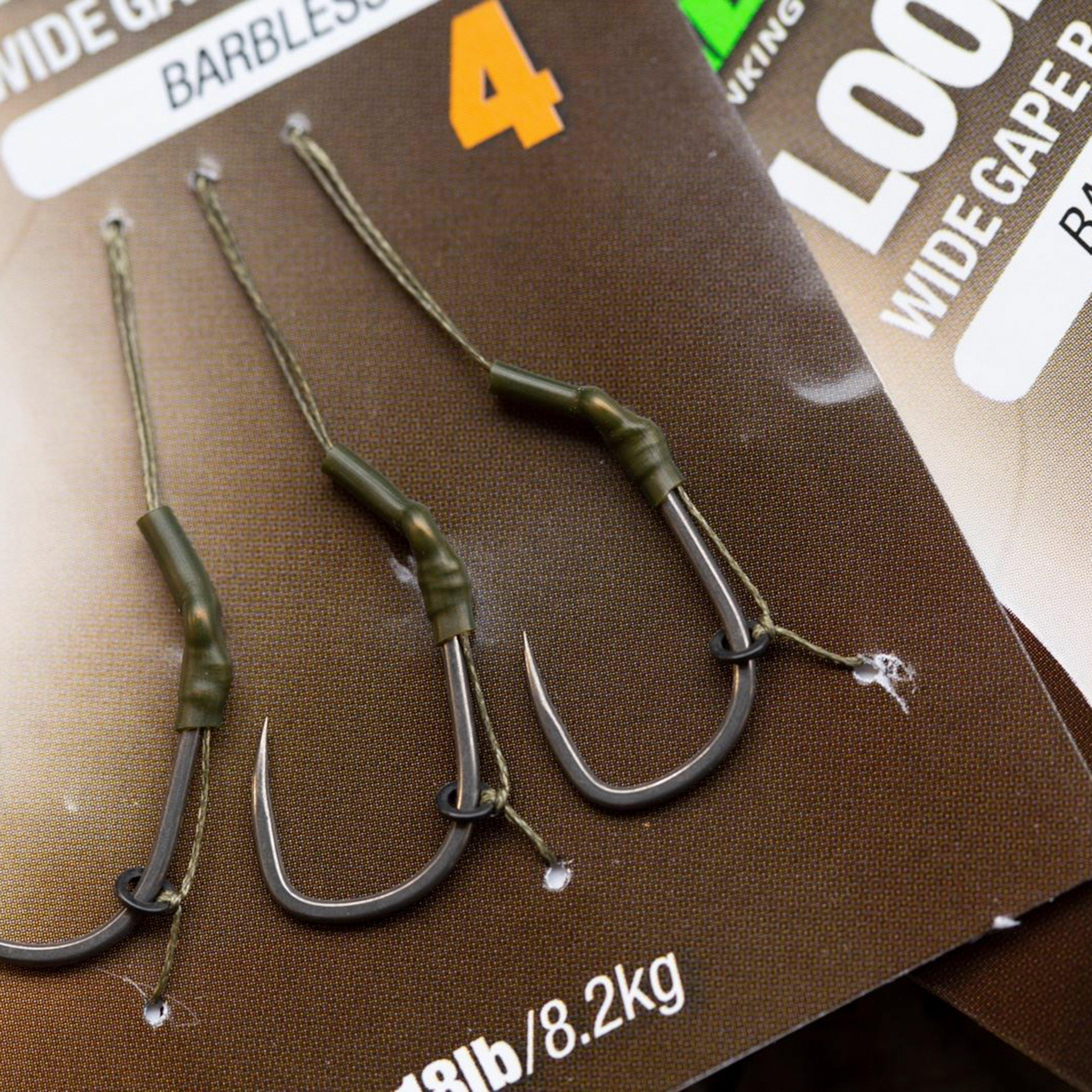 Image of Korda Loop Rigs Wide Gape X Size 4 18lb