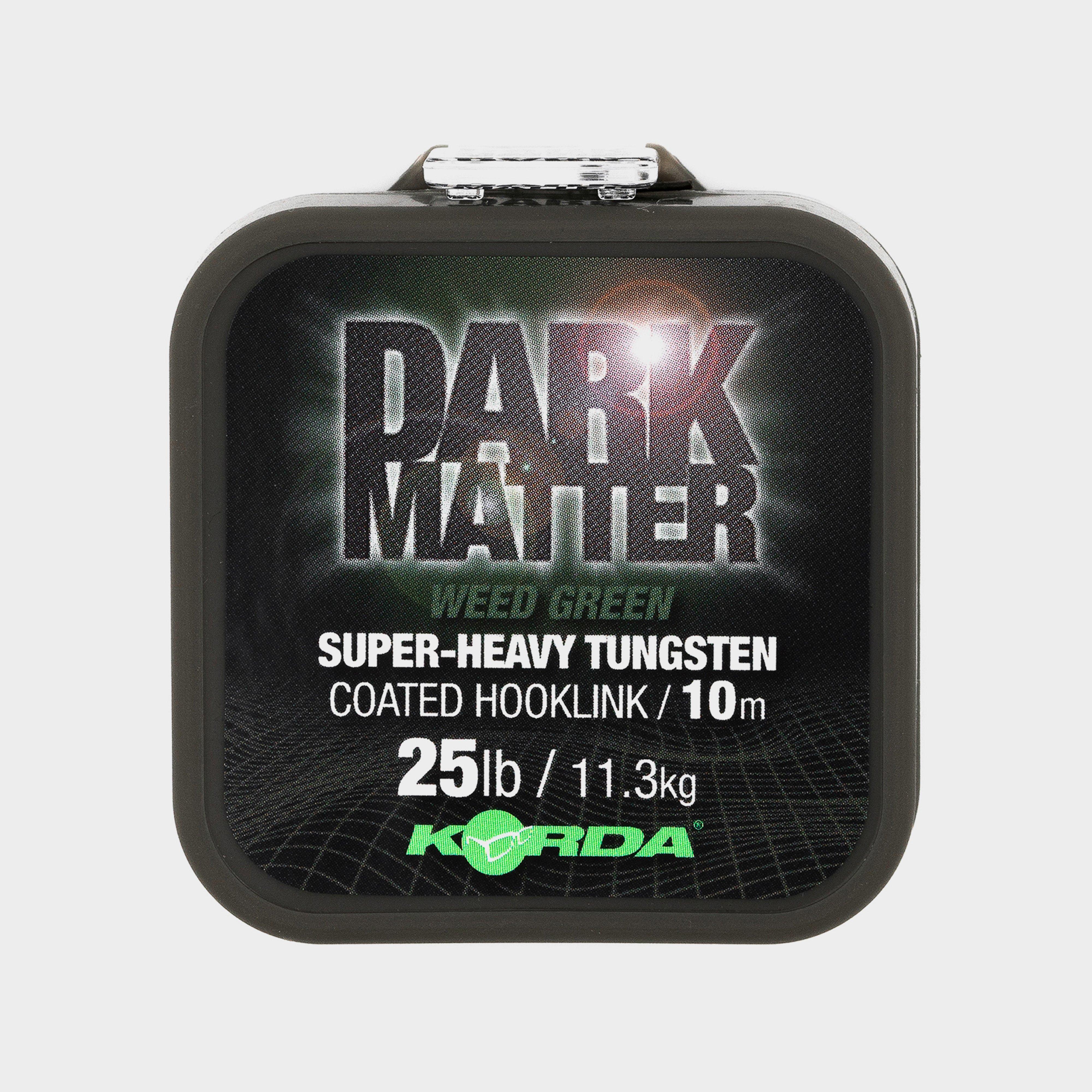 Image of Korda Dark Matter Tungsten Coated Braid Weed Green 25lb