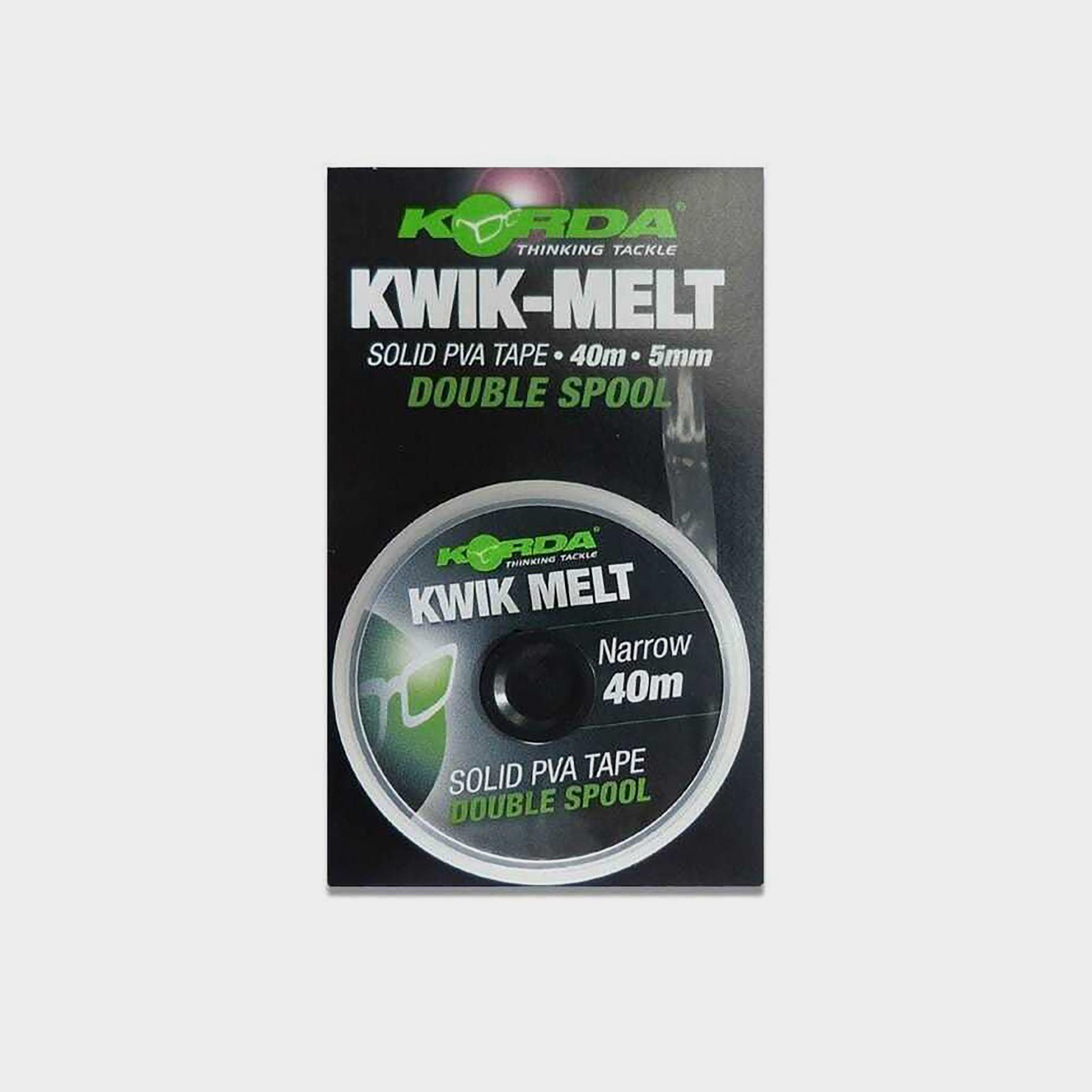 Image of Korda Kwik Melt Narrow PVA Tape (5mm), Black