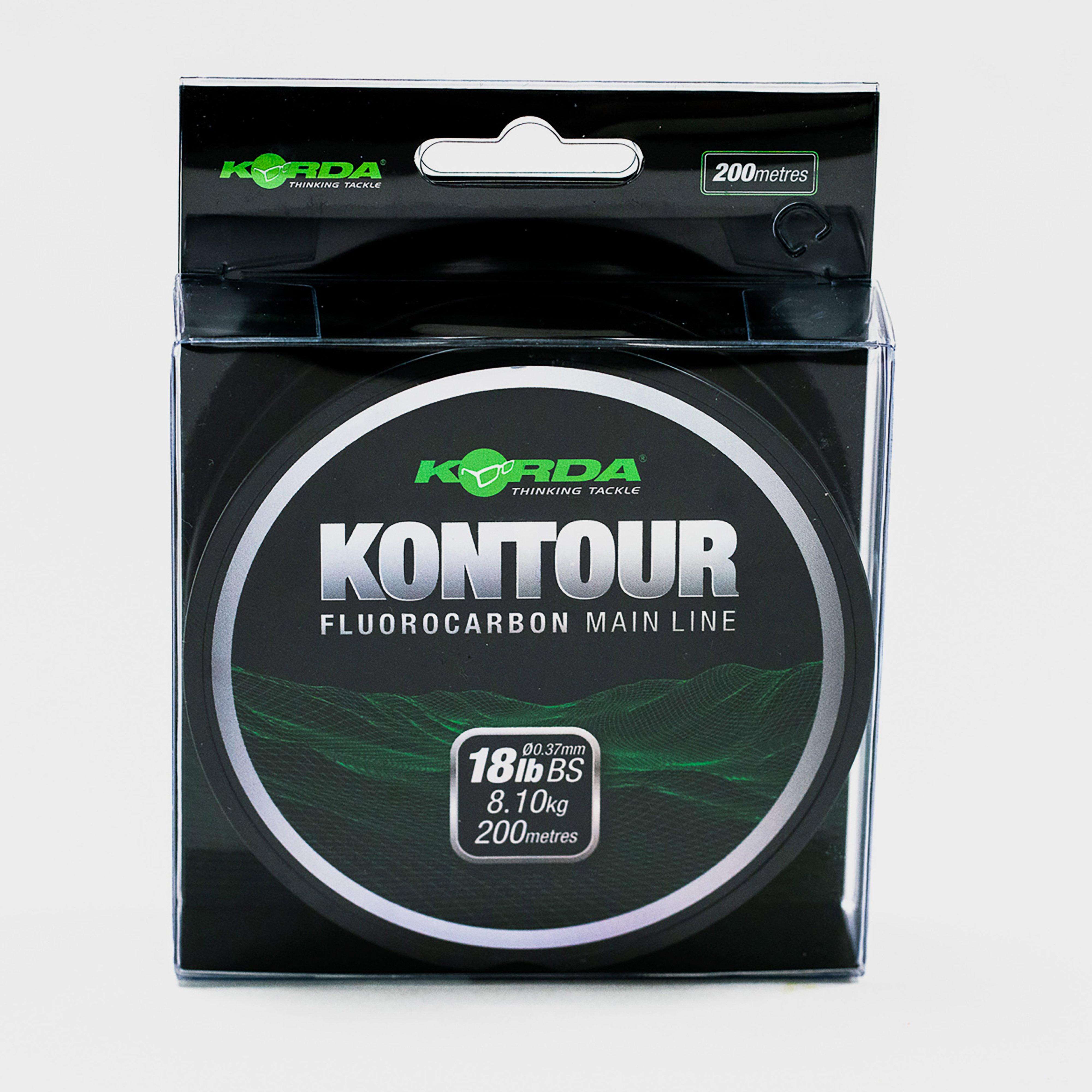 Image of Korda Kontour Fluorocarbon 18lb, Black