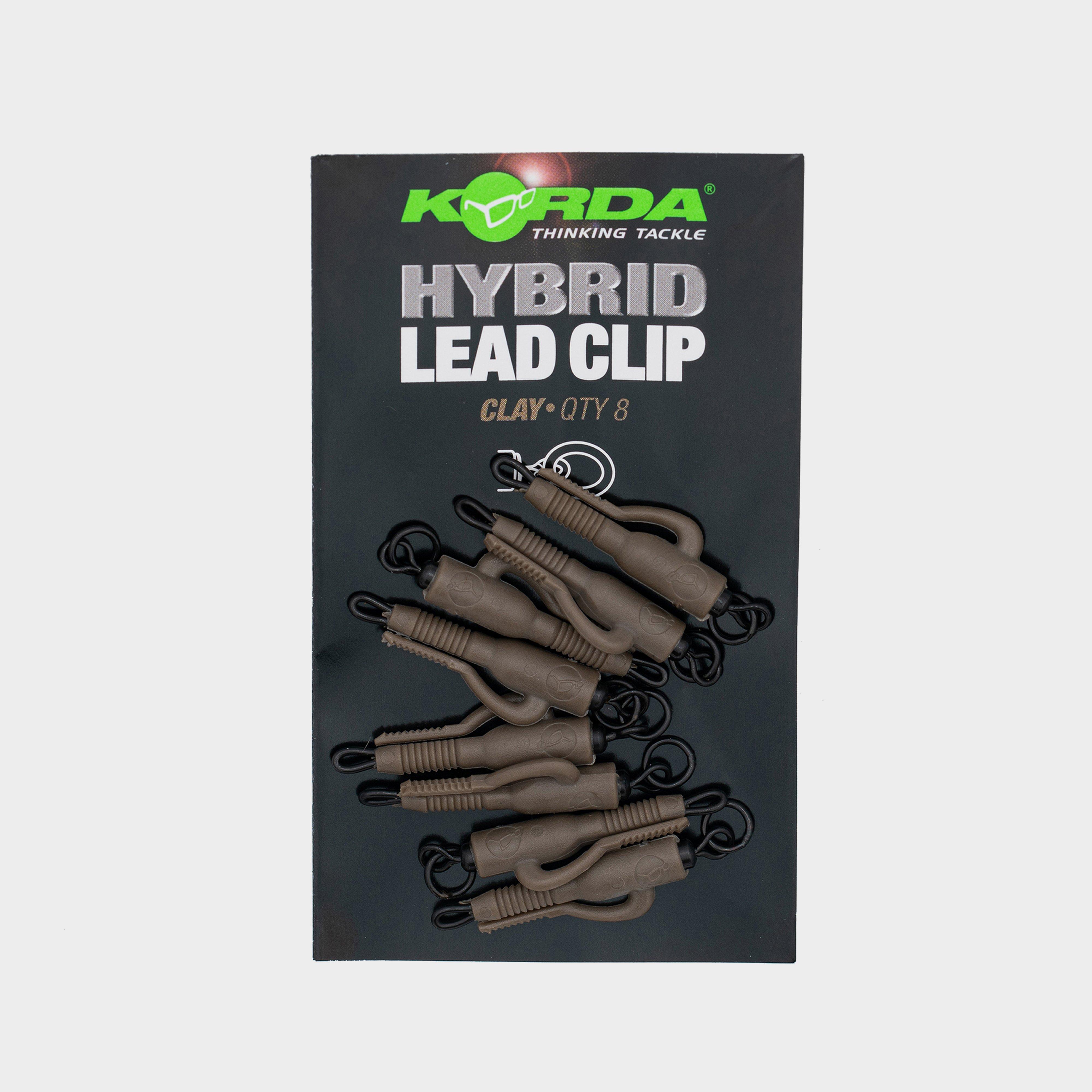 Image of Korda Hybrid Lead Clips Clay