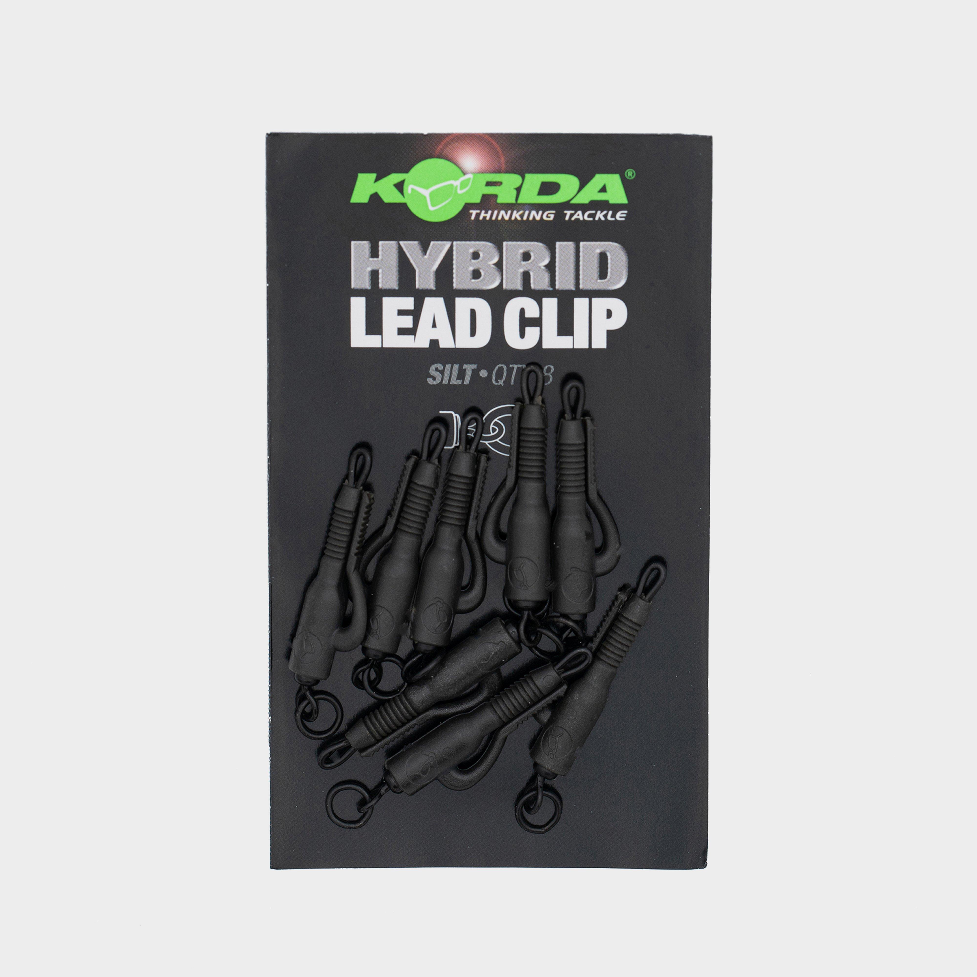 Image of Korda Hybrid Lead Clips Silt, Black