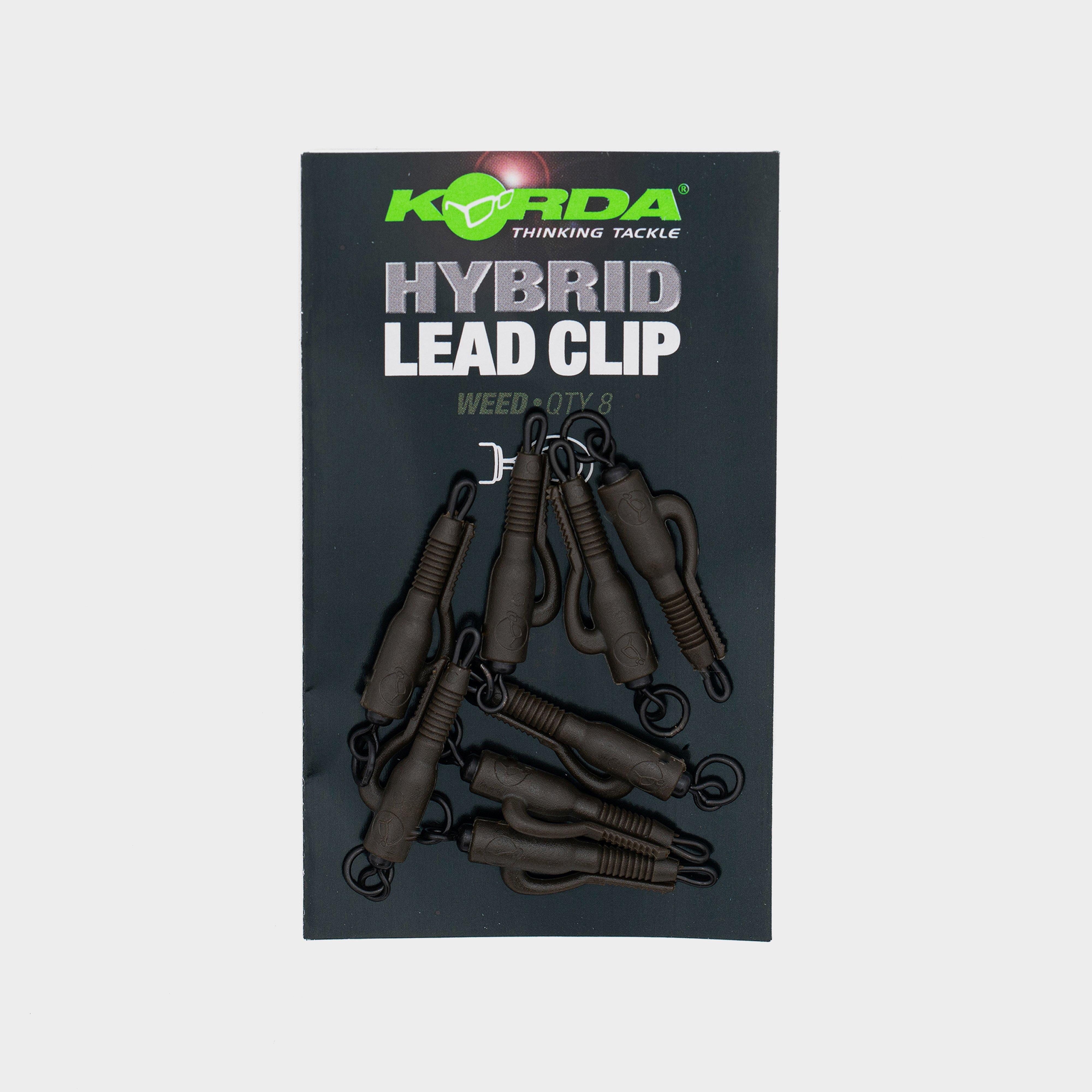 Image of Korda Hybrid Lead Clips Weed, Black