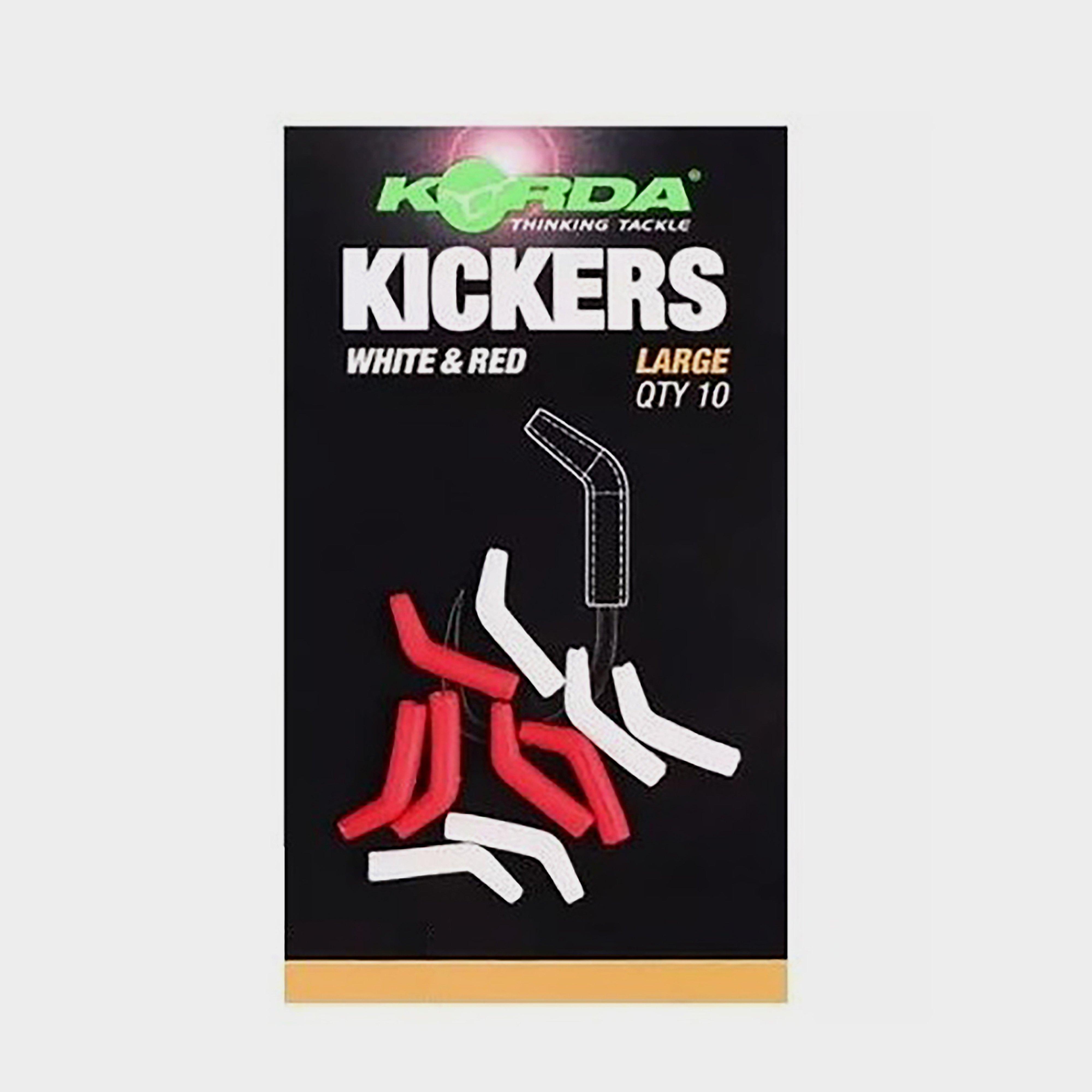 Image of Korda Large Red White Kickers, Black