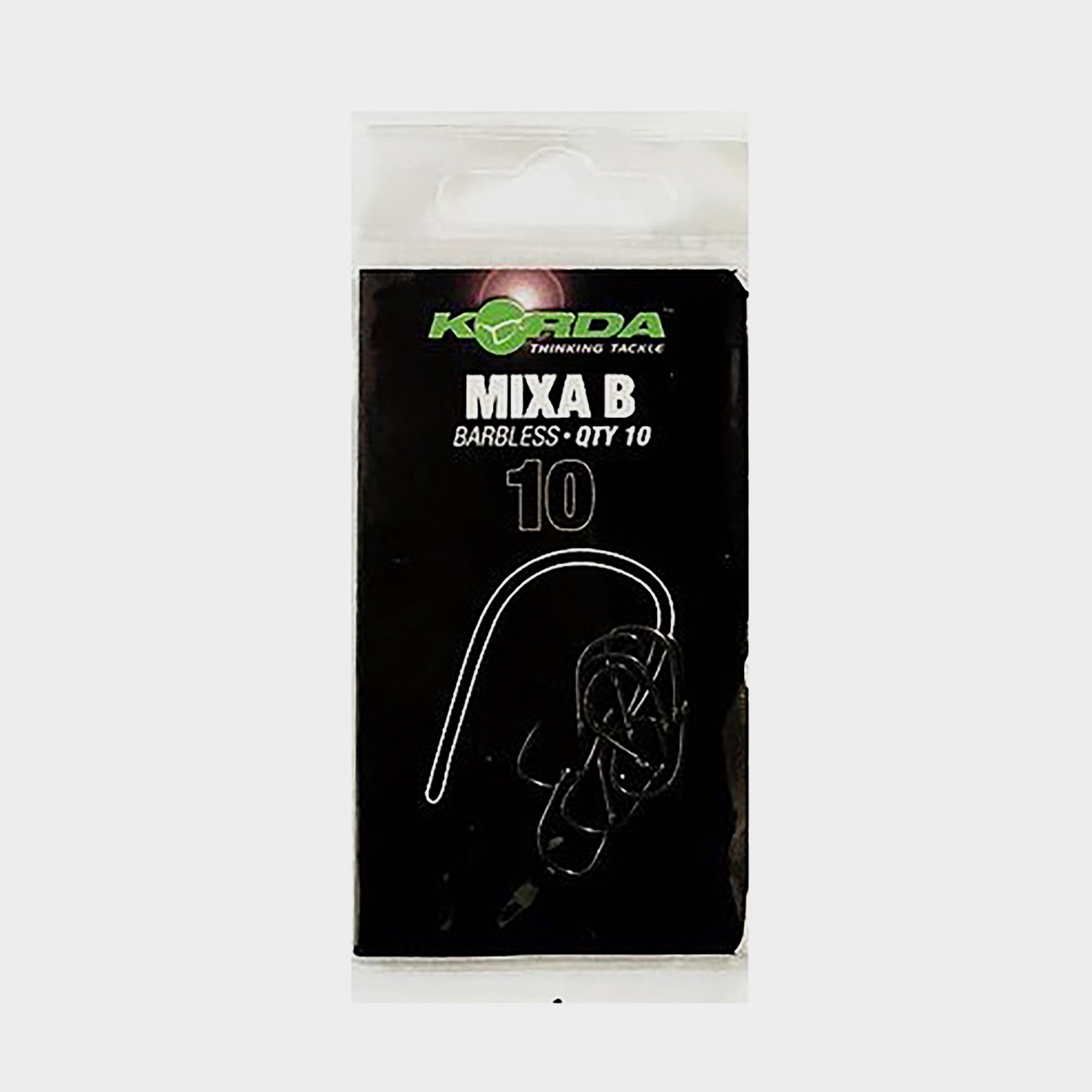 Image of Korda Mixa Barbless Hook Size 10, Black
