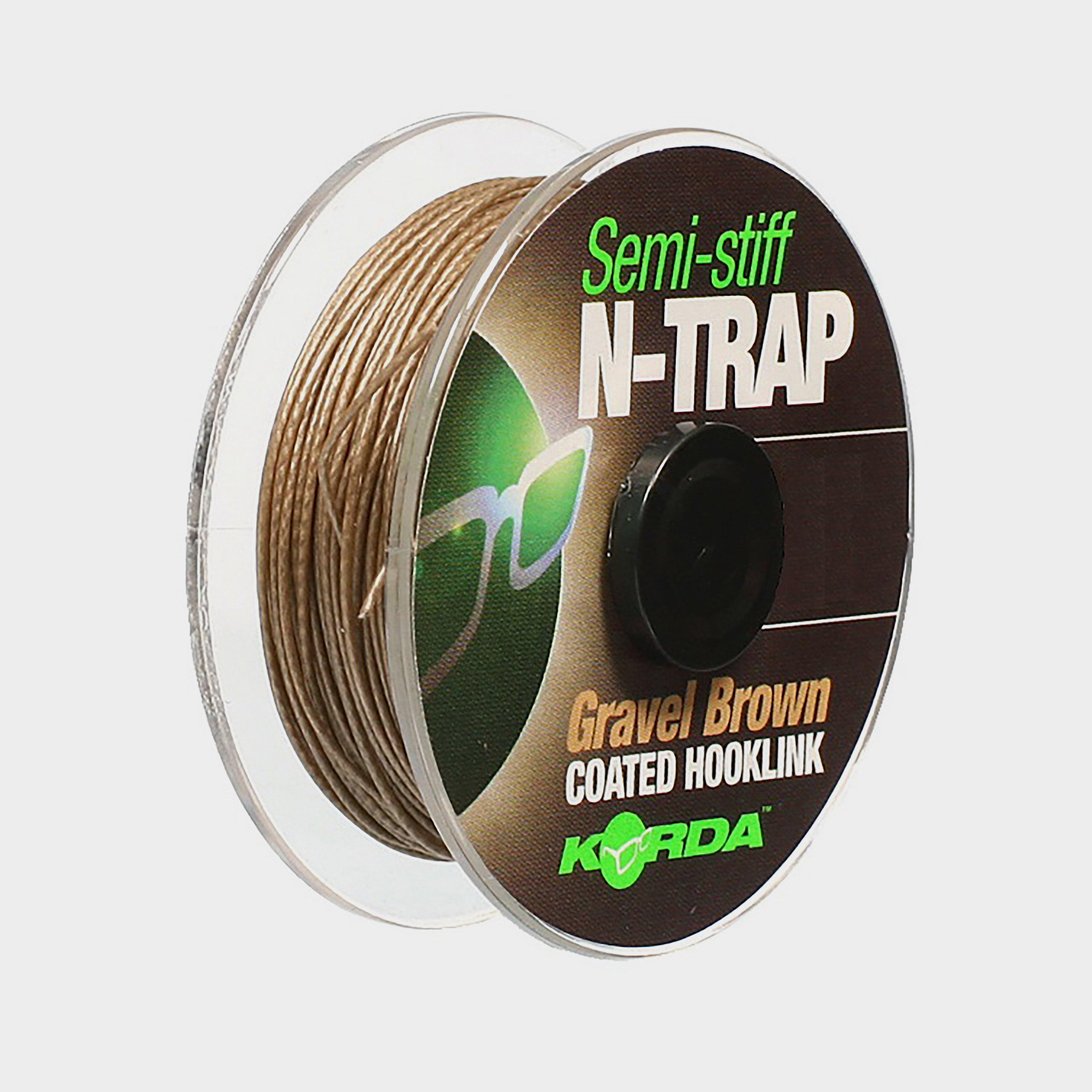 Image of Korda N Trap Semi Stiff 20lb Gravel Brown