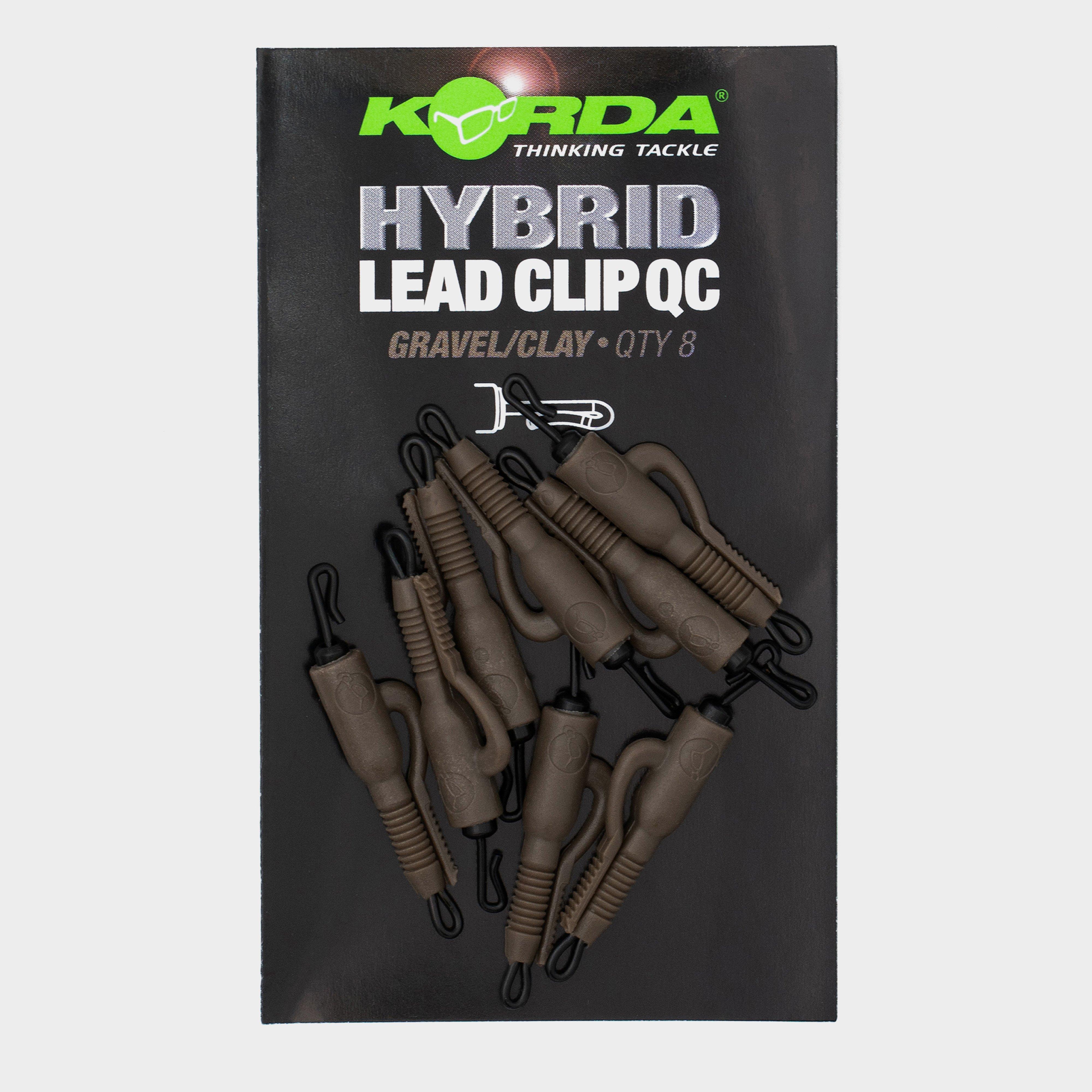 Image of Korda Qc Hybrid Lead Clip Gravel/ Clay, Green