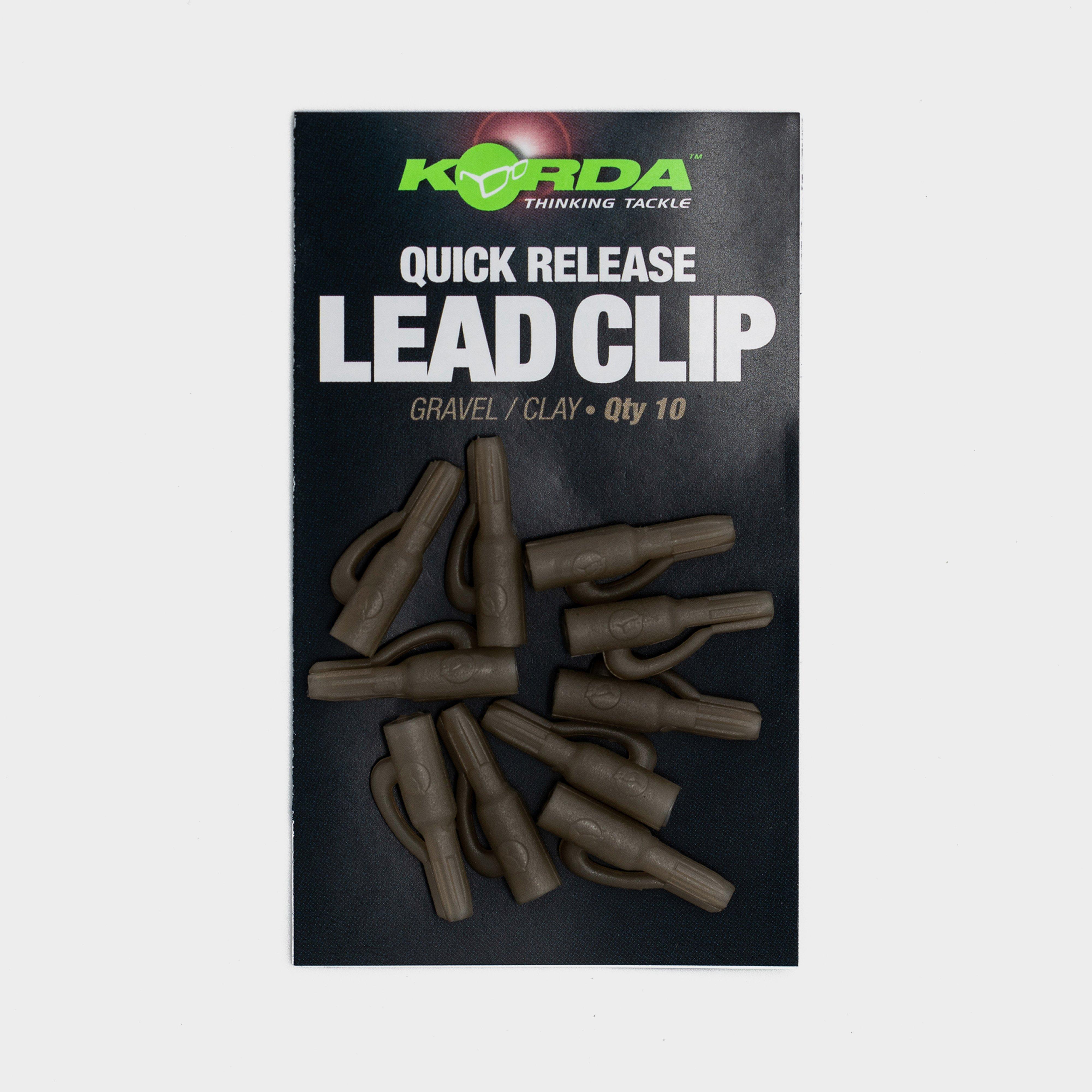 Image of Korda Quick Release Lead Clips Gravel