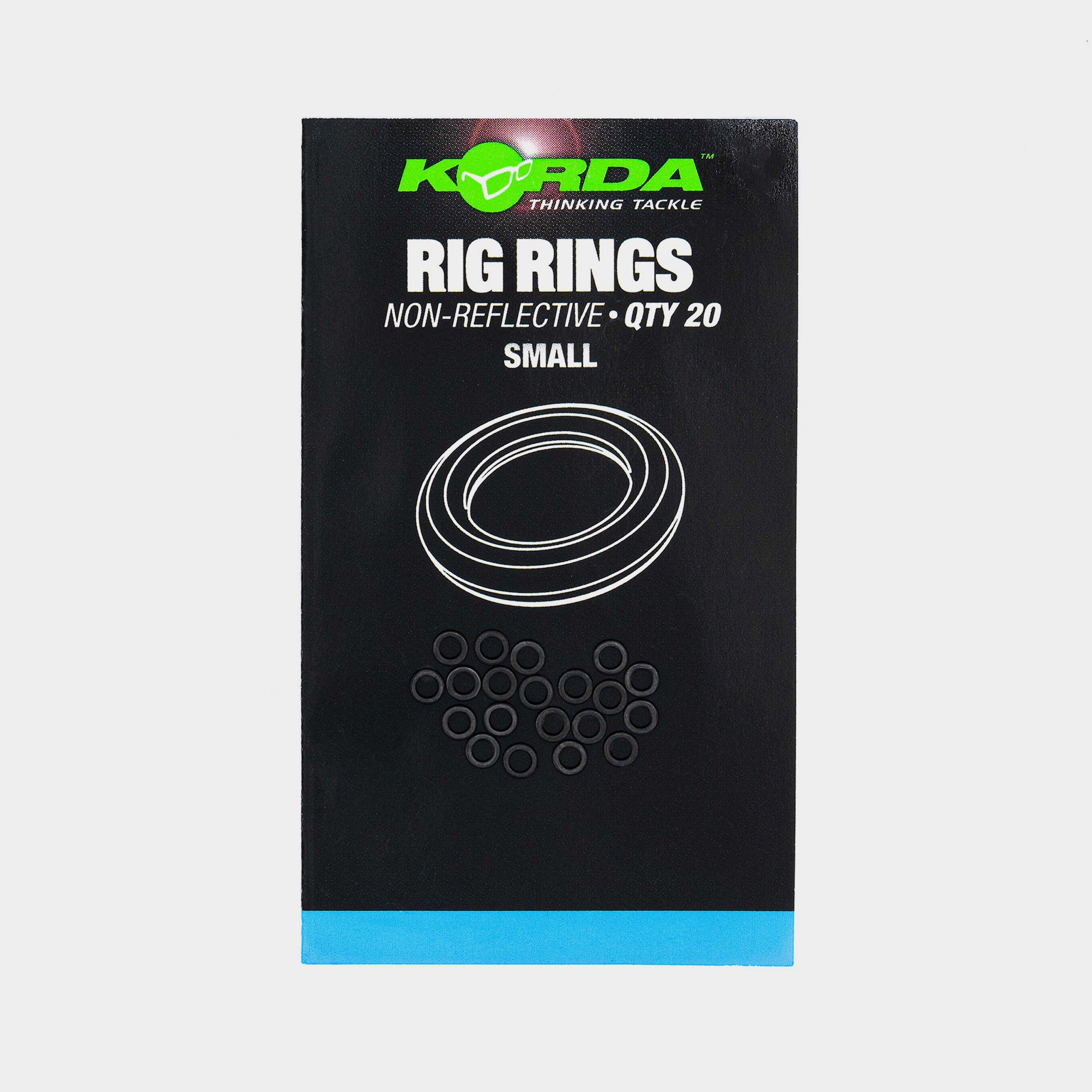 Image of Korda Rig Rings Small, Black