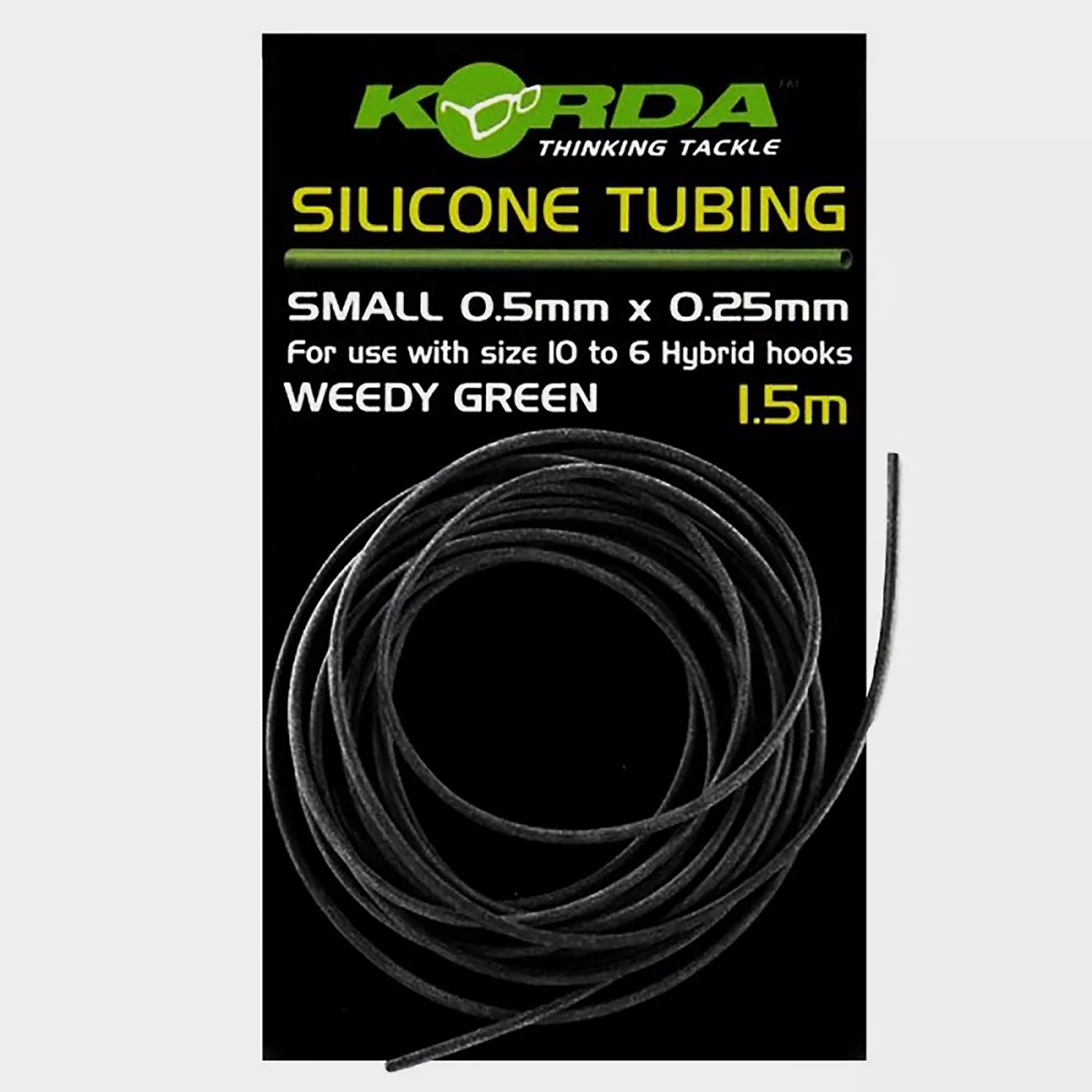 Image of Korda Green Silicone Tube (0.5mm), Green