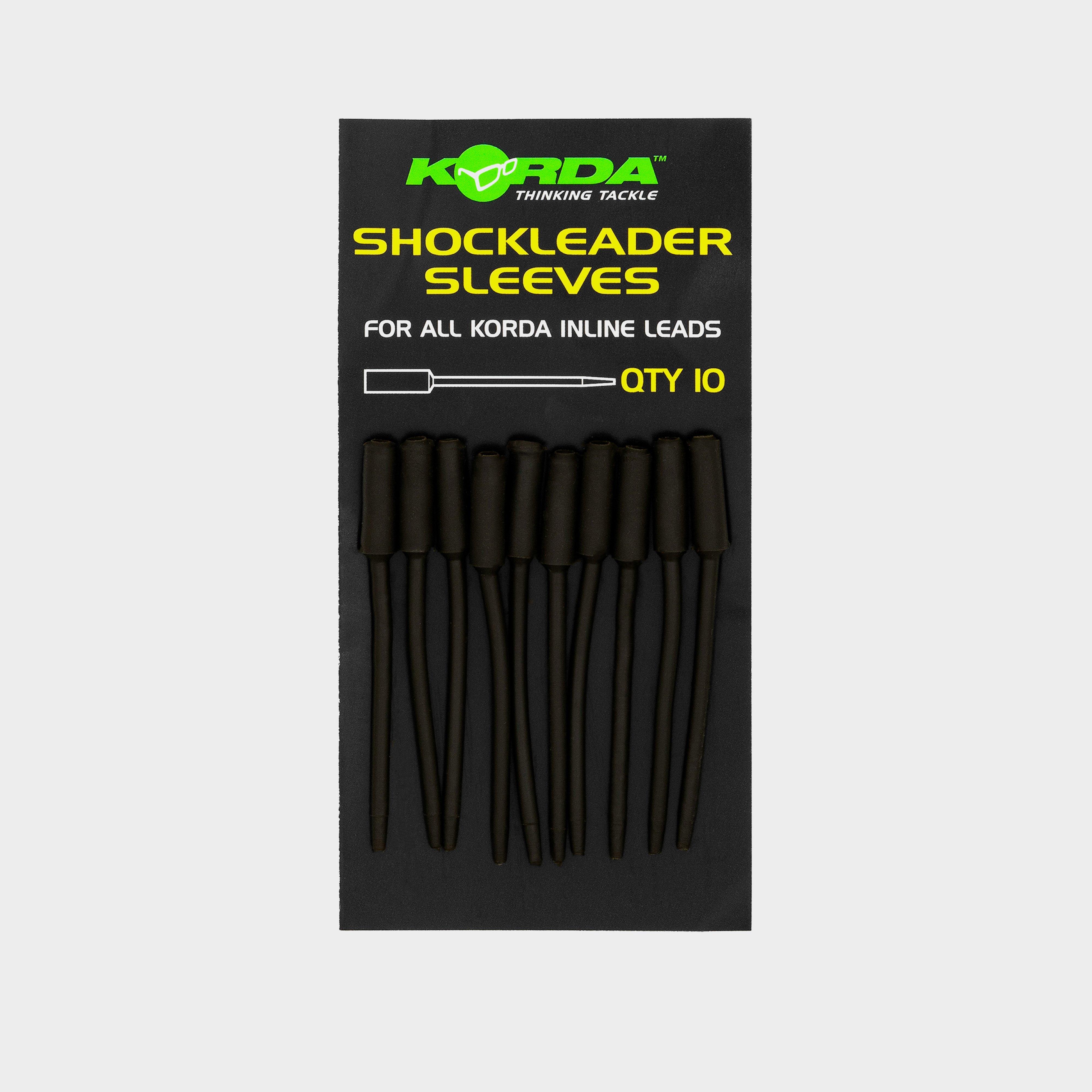 Image of Korda Shockleader Sleeves, Black