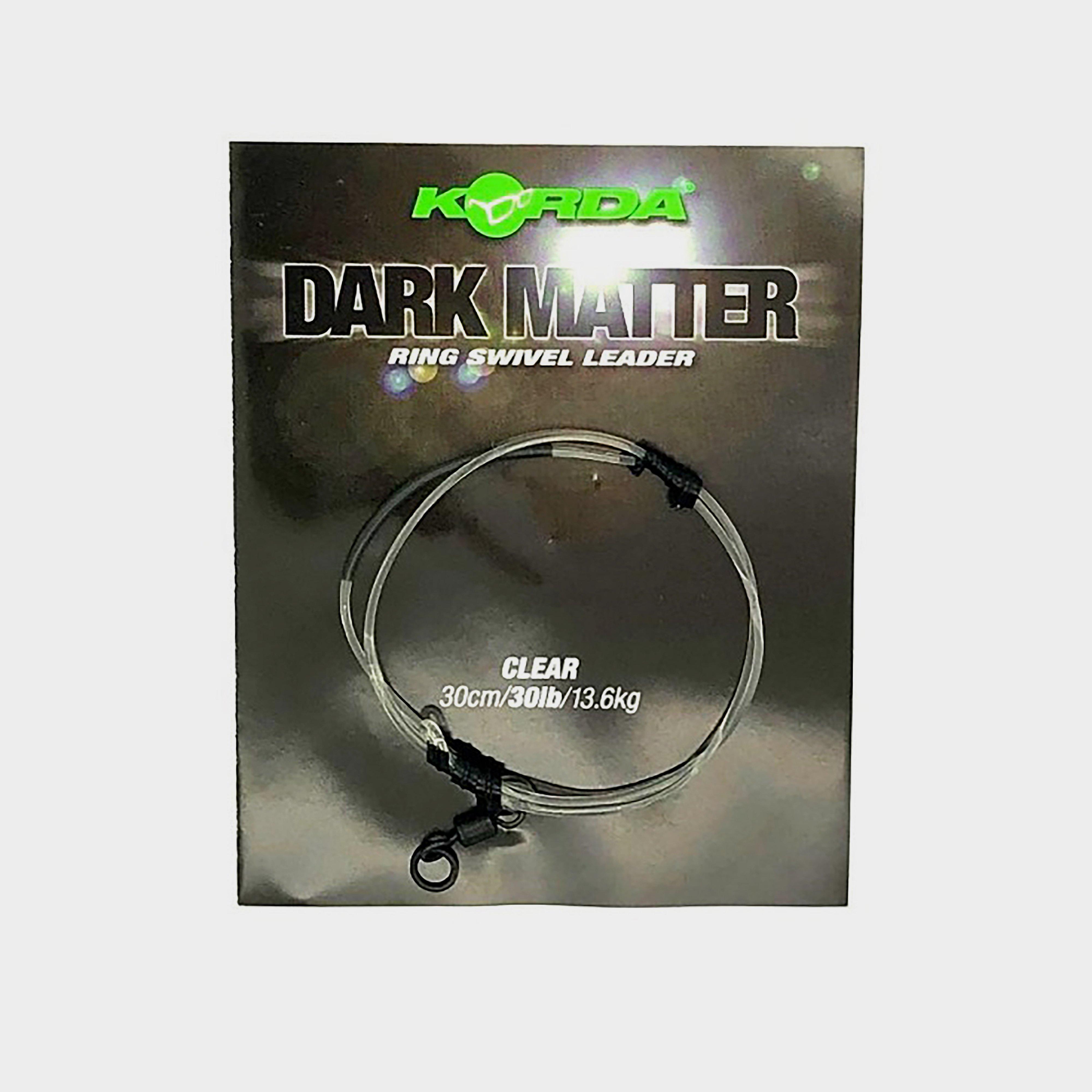 Image of Korda Clear Leader Ring Swivel, Black