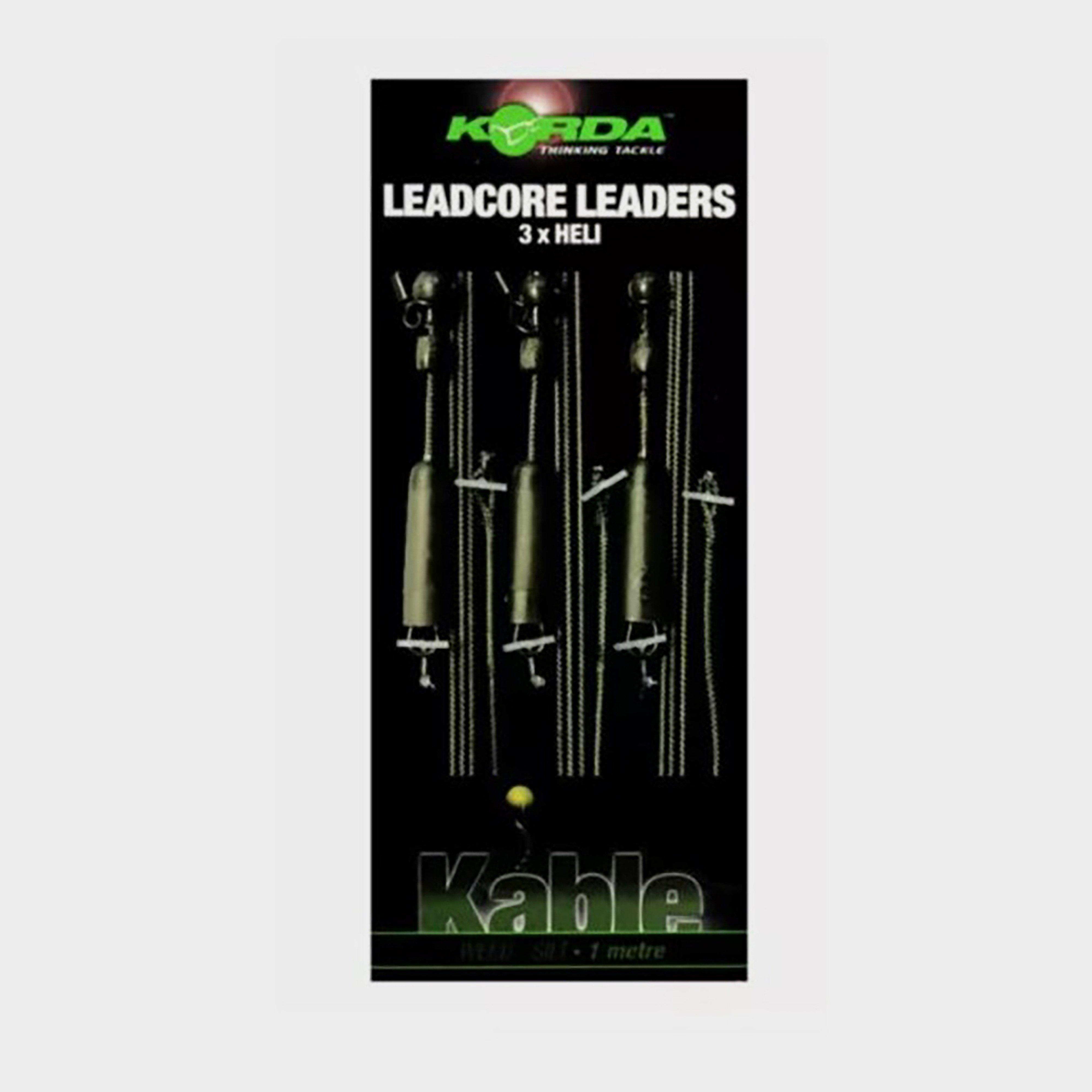 Image of Korda Heli Leader Weed Green, Black