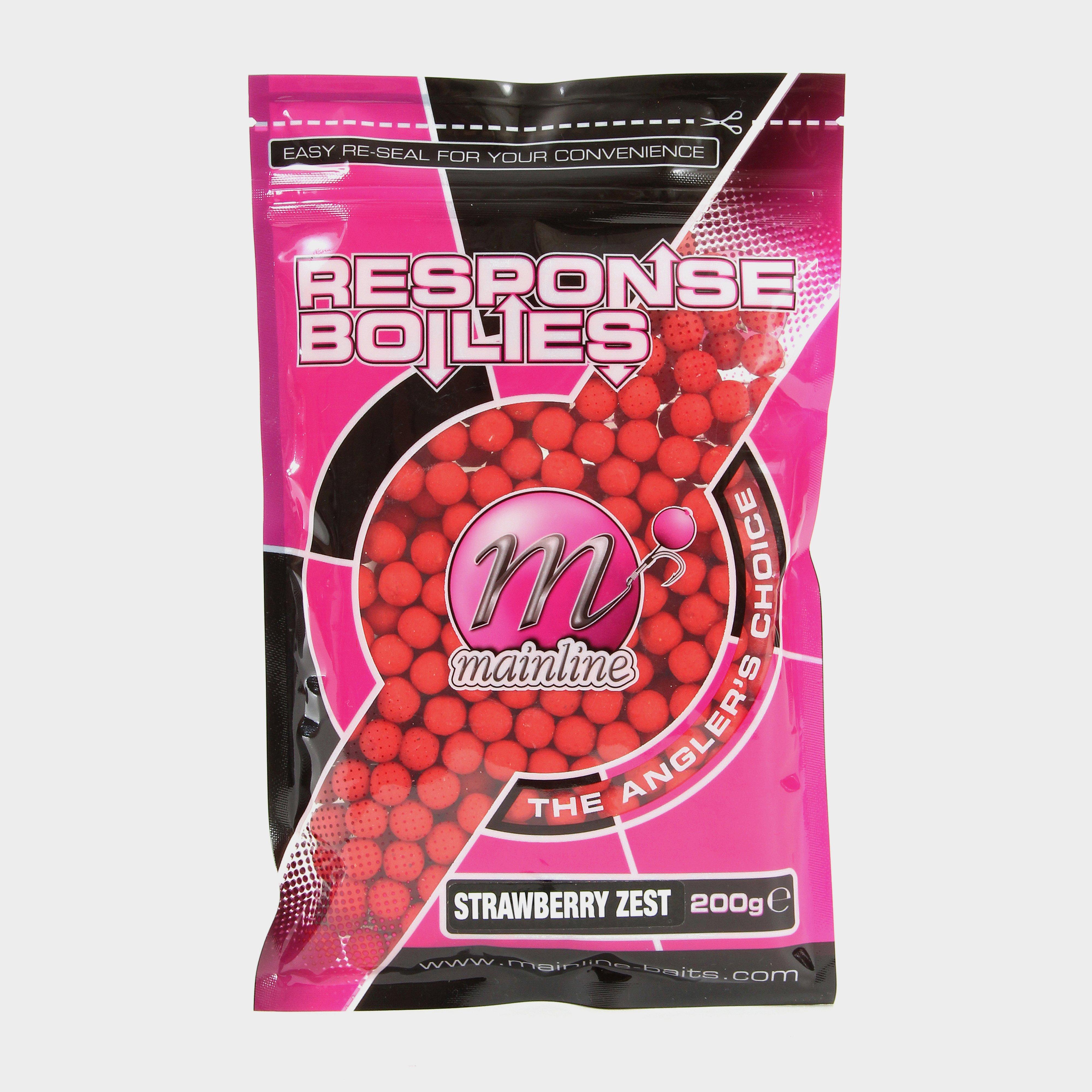 Image of MAINLINE Mainline Response Strawberry Zest 15mm Std Pack 450g, Red