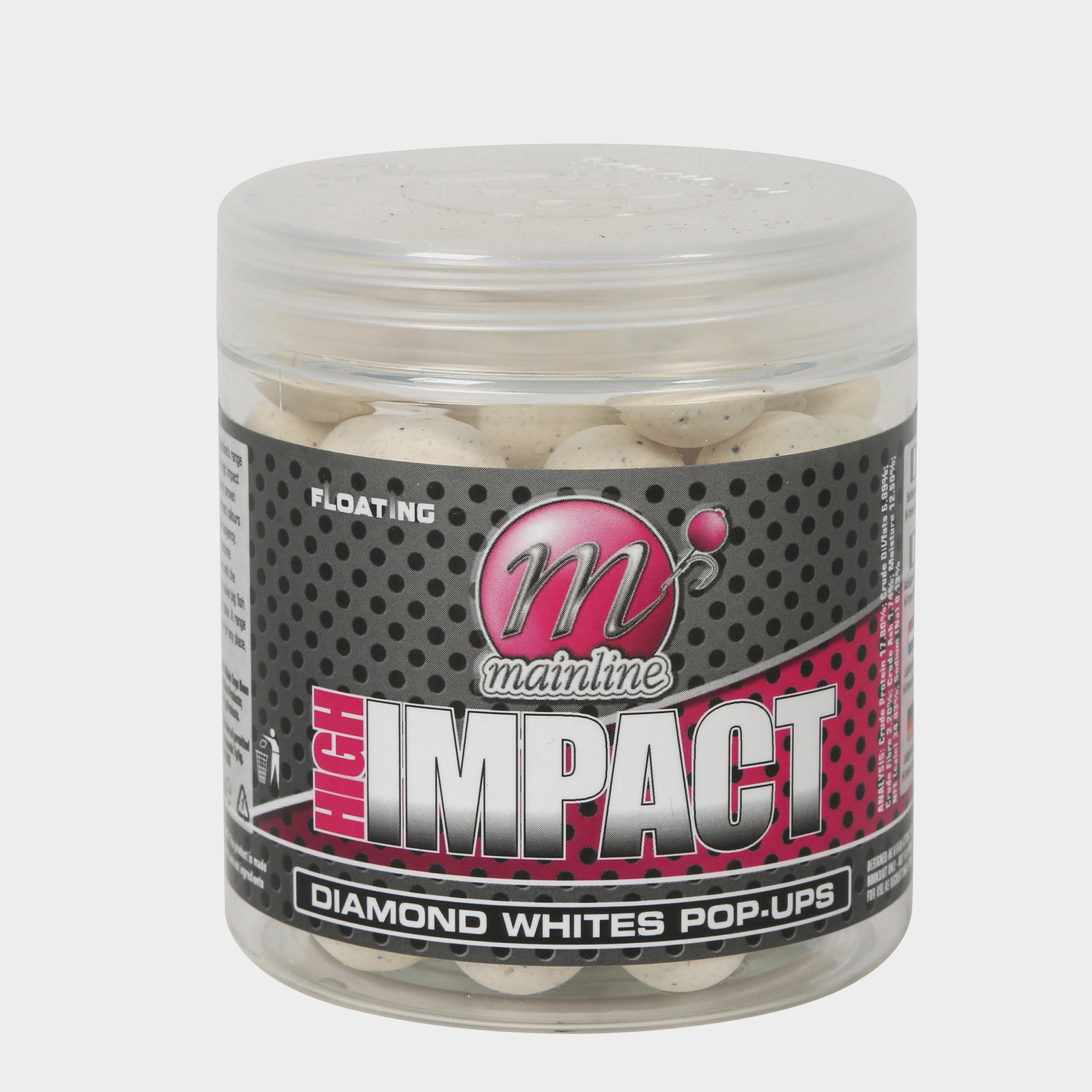 Image of MAINLINE 15mm Hi Impact Diamond Whts Pop Up, White