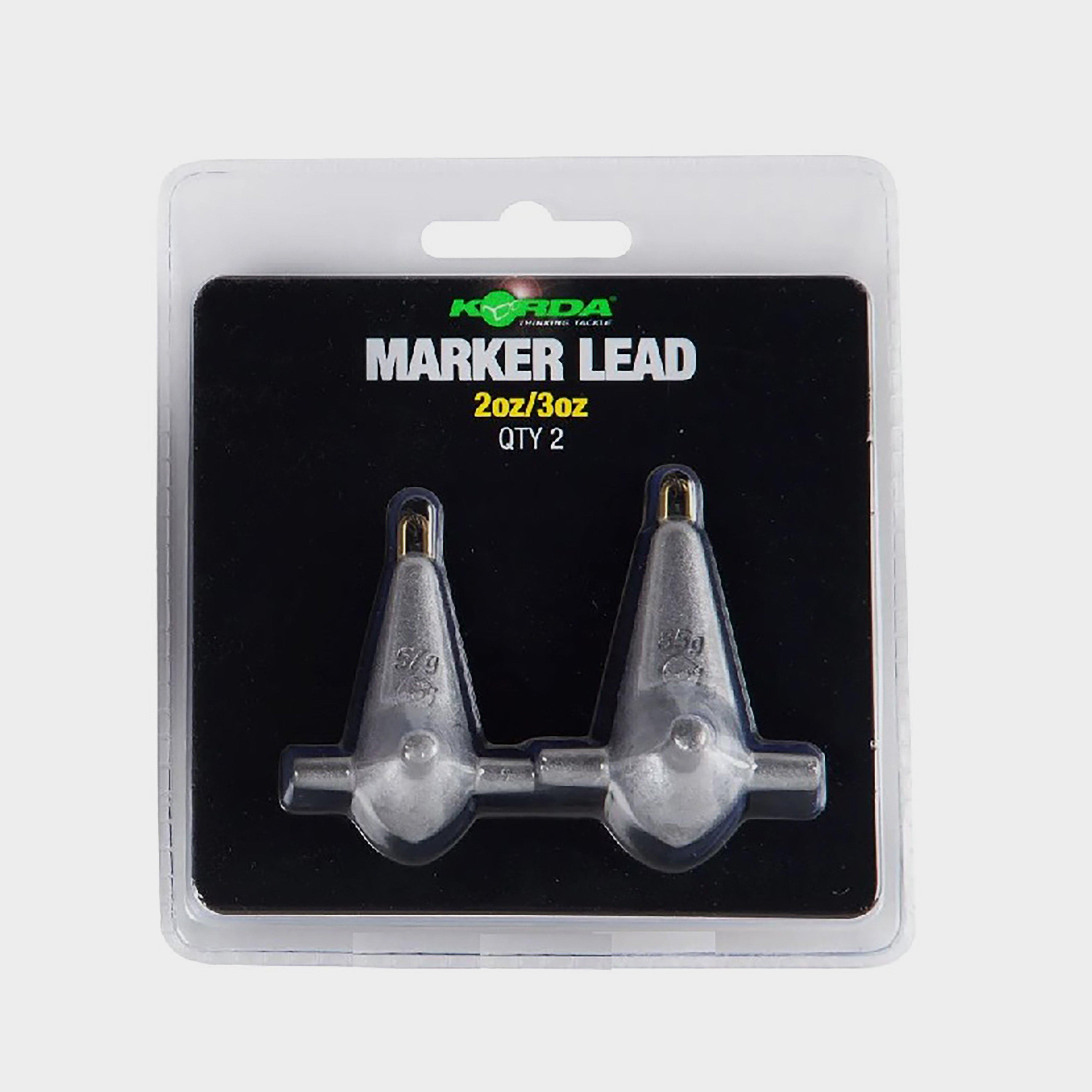 Image of Korda Marker Lead Set 2oz to 3oz, Silver