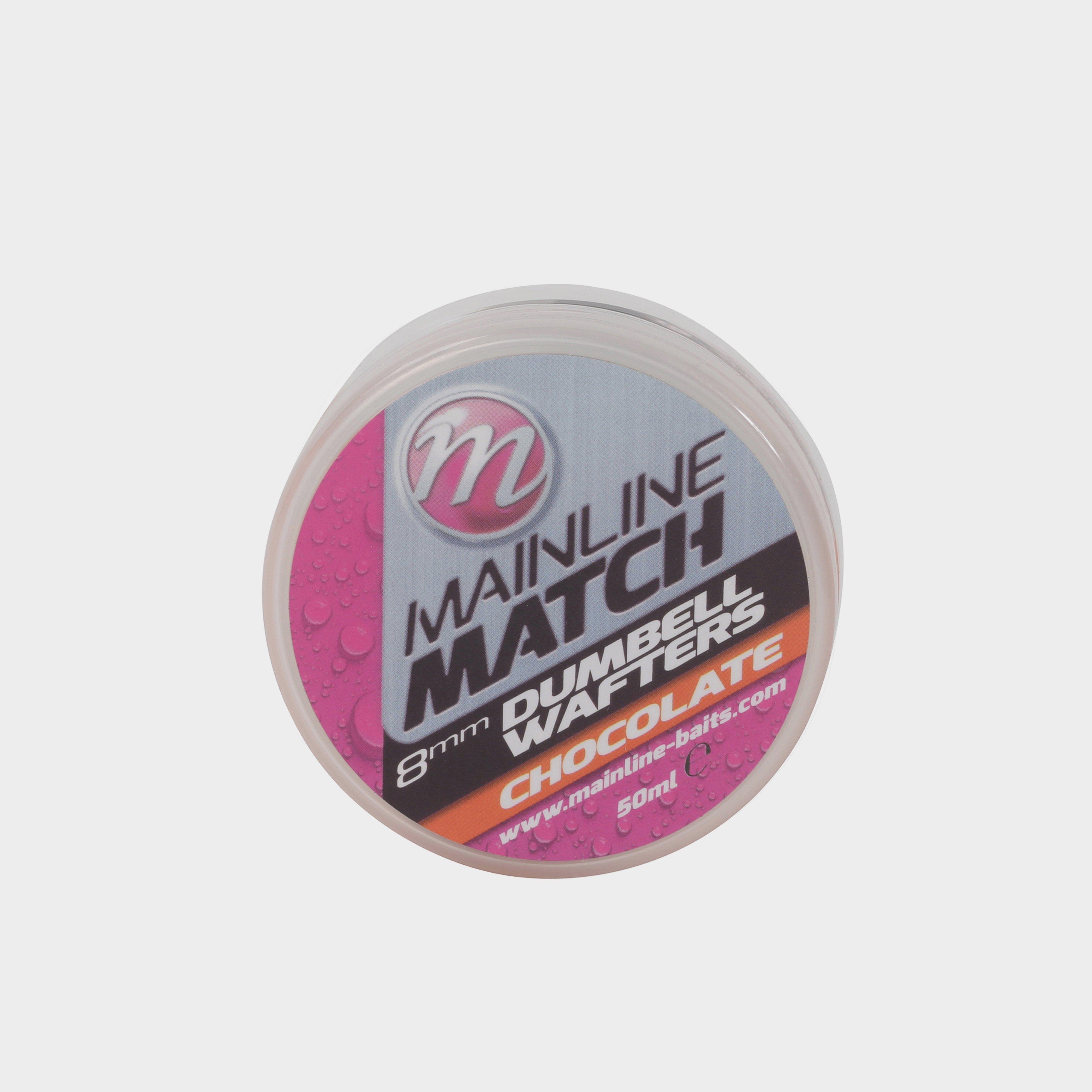 Image of MAINLINE 8Mm Org Choc Match Dumbell Wafters, White