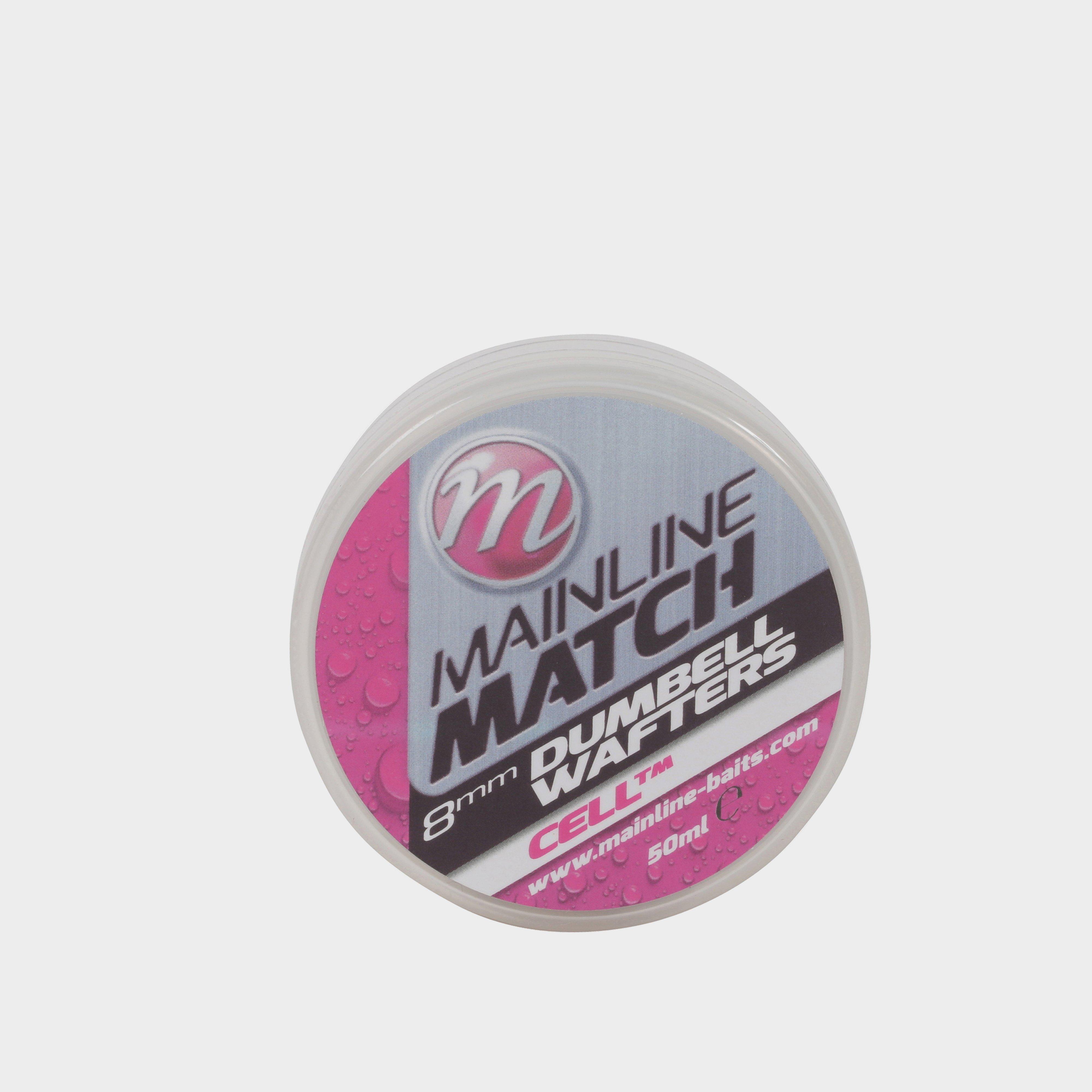 Image of MAINLINE 8Mm Wht Cell Match Dumbell Wafters, White