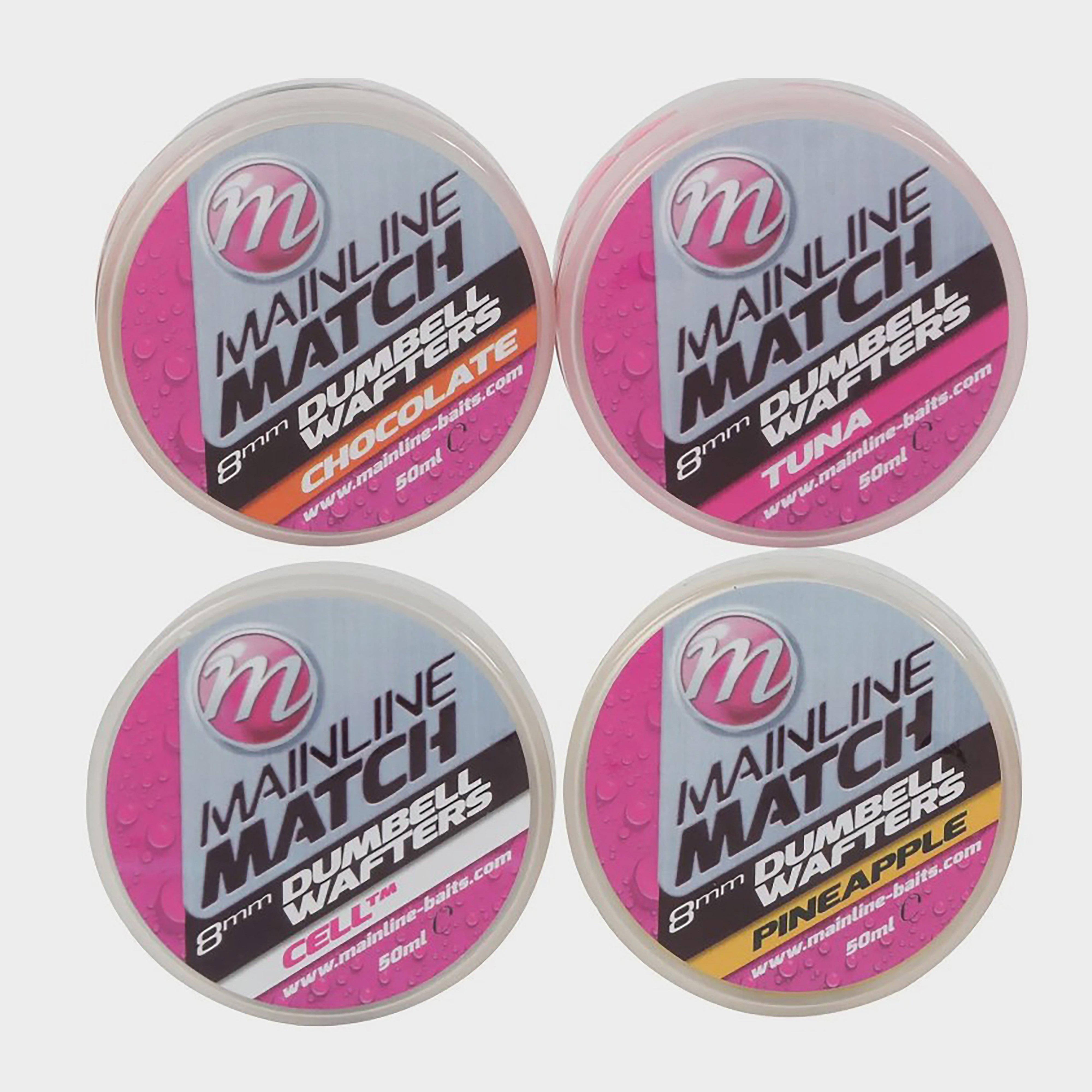 Image of MAINLINE Mainline Match Dumbell Wafters 6mm Pink Tuna, Pink