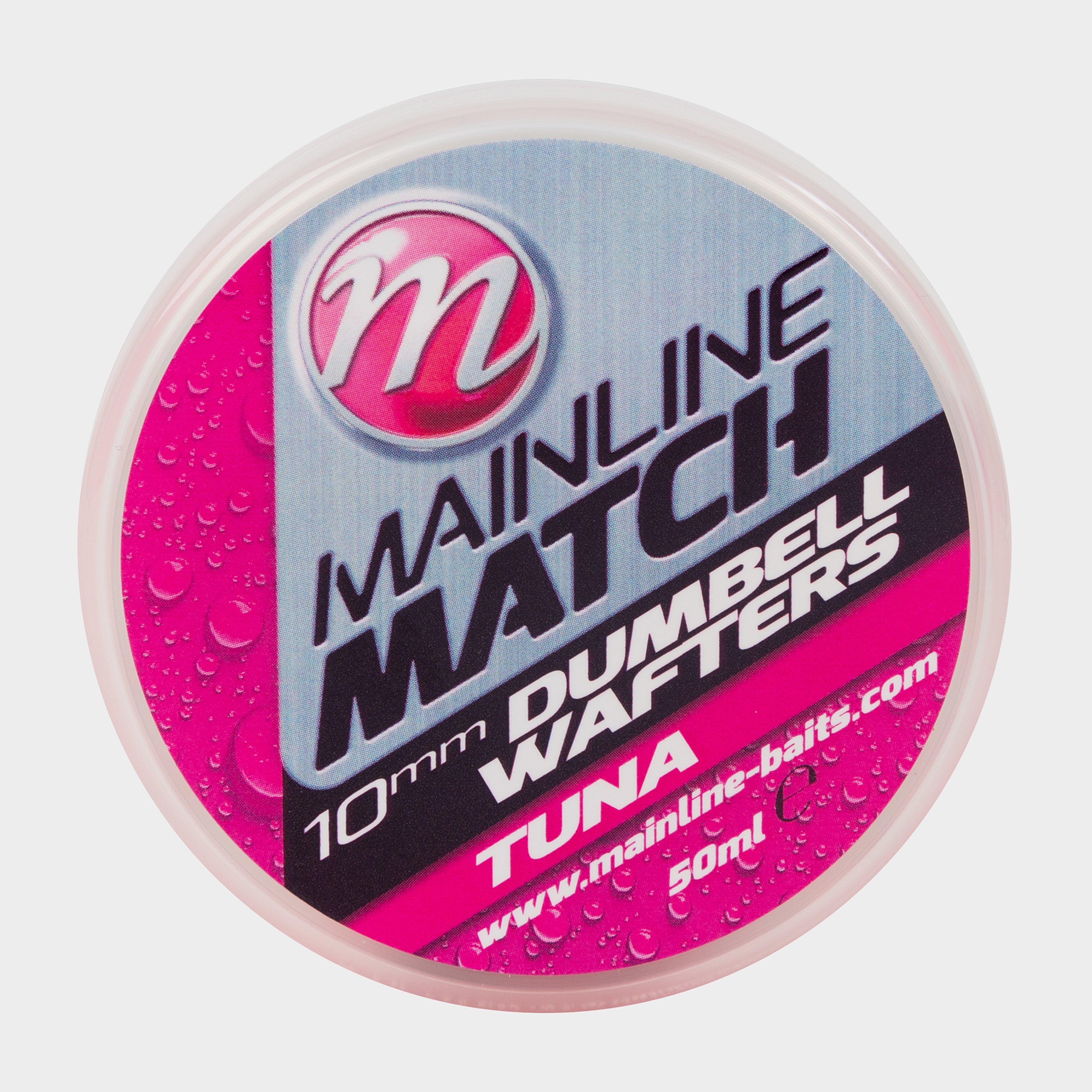 Image of MAINLINE Match Dumbell Wafter 10mm Pink Tuna, Multi Coloured
