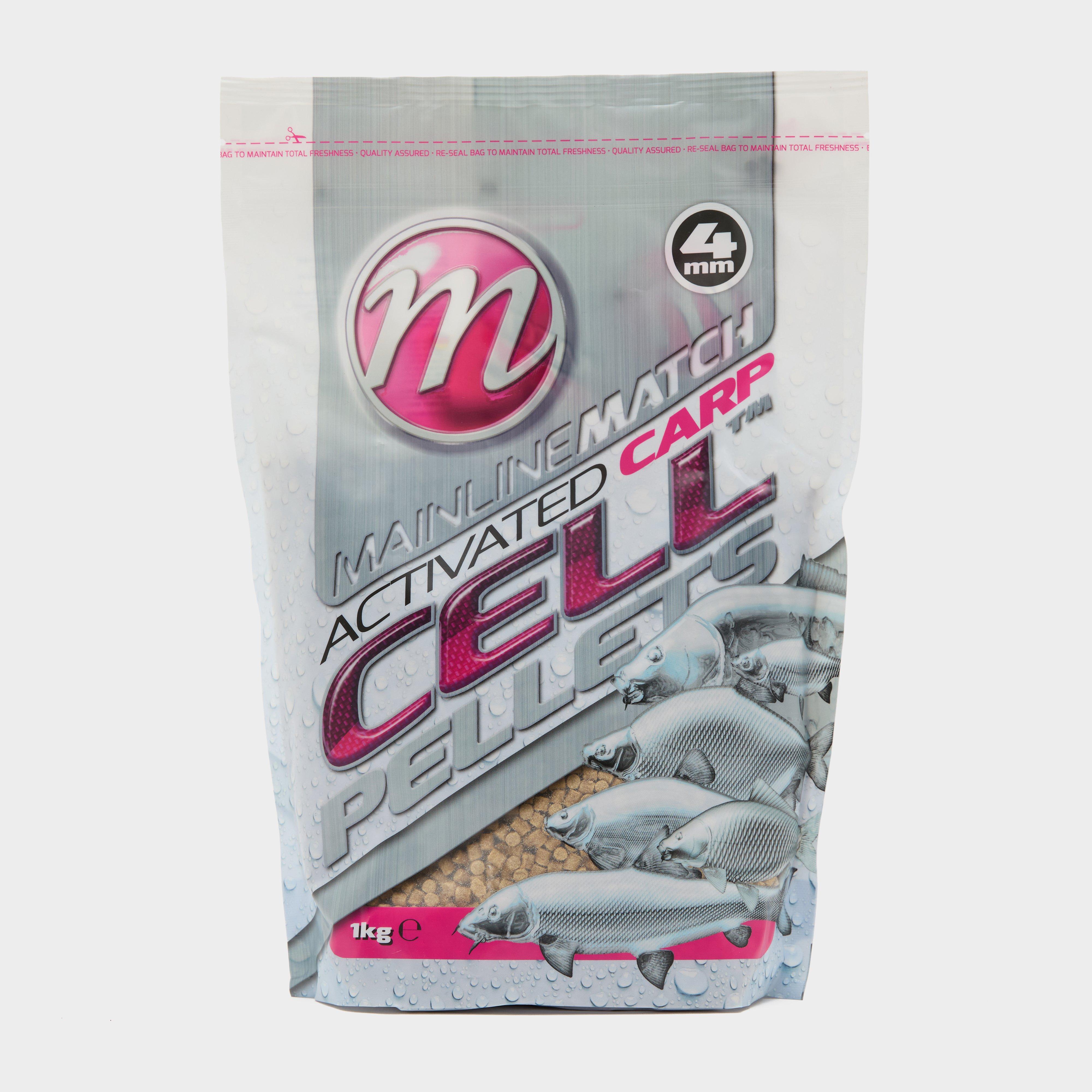 Image of MAINLINE Mainline Match Carp Cell Pellets 4mm 1Kg, Multi Coloured