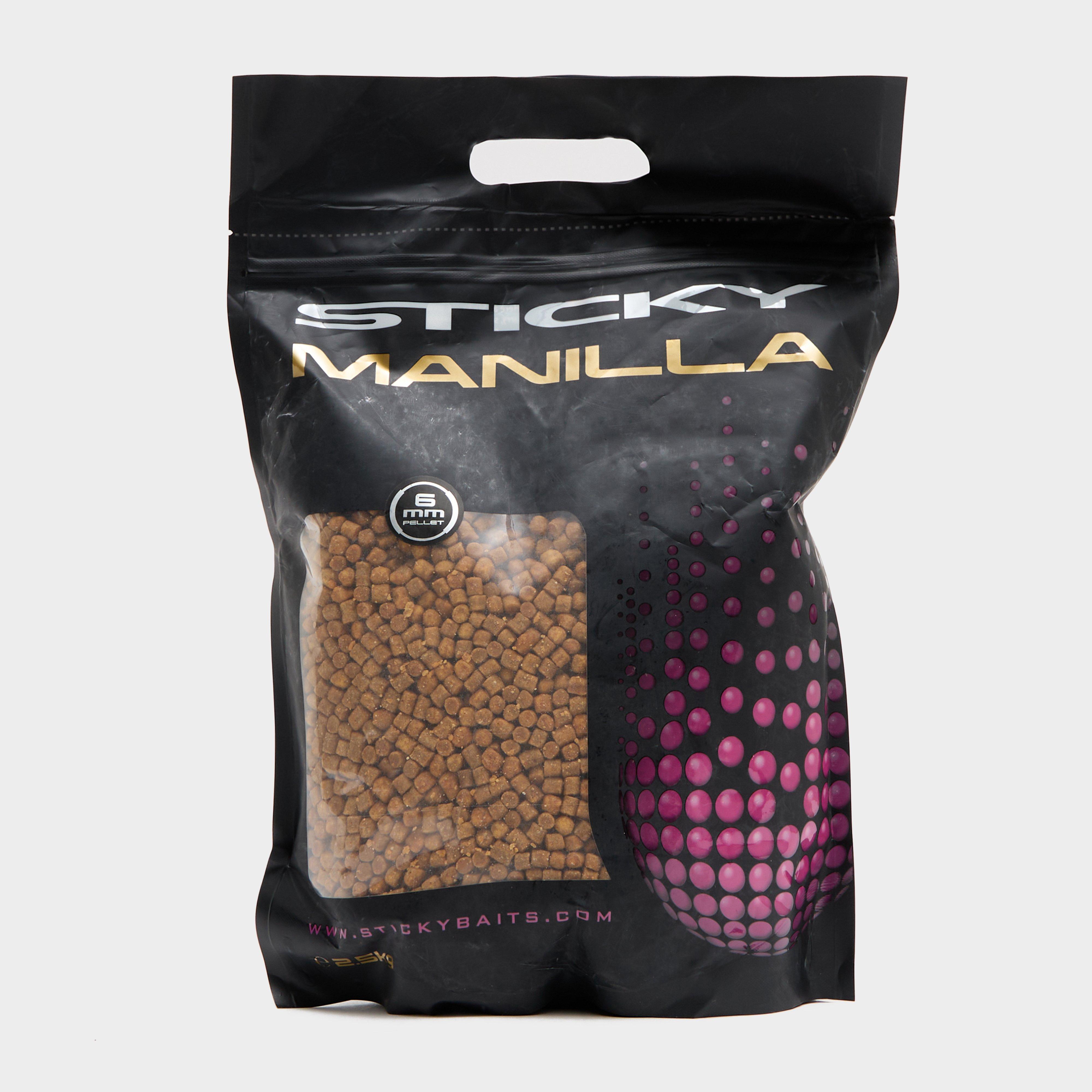 Photos - Bait Sticky Baits Manilla Pellet 6mm 2.5kg Bag, Multi Coloured 