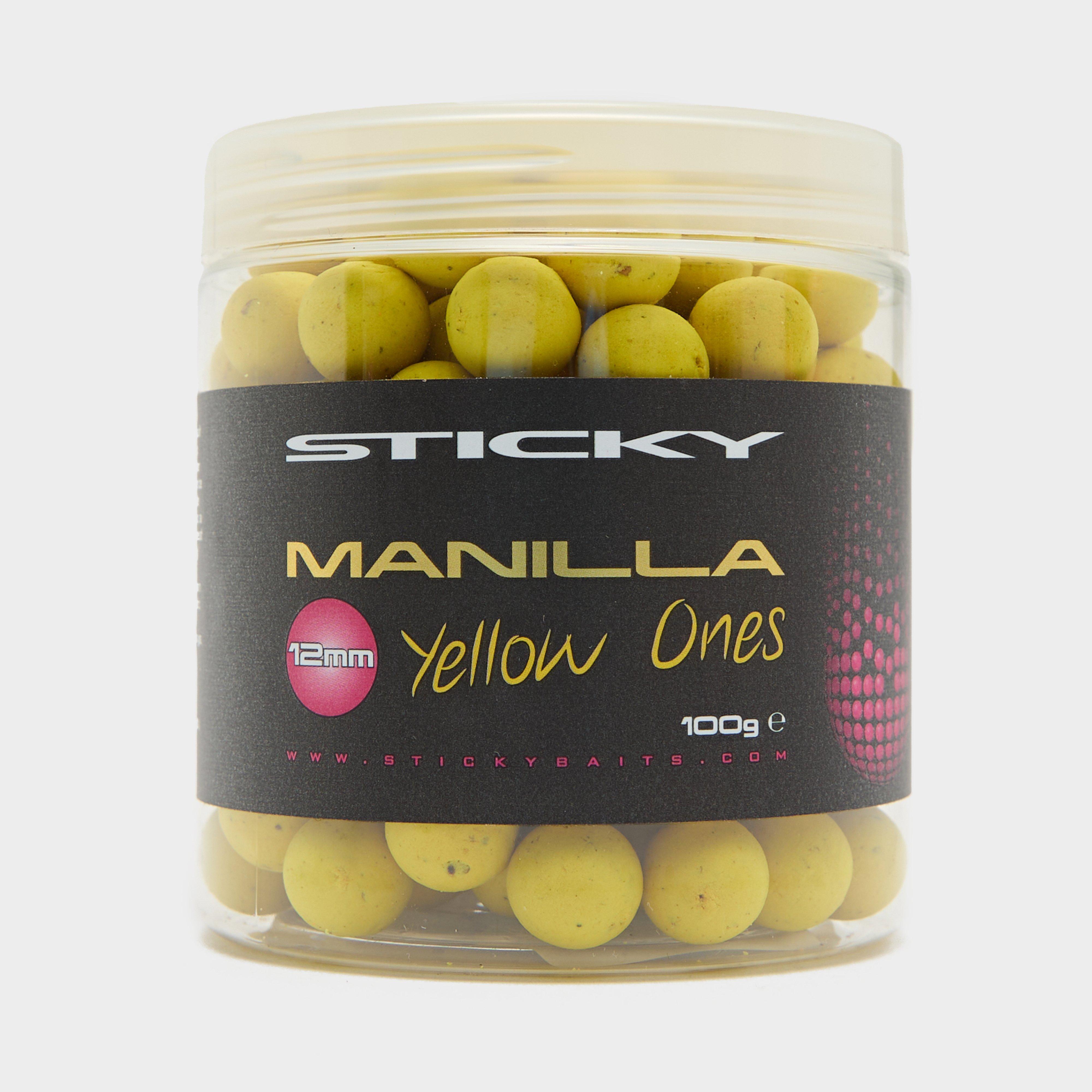 Photos - Bait Sticky Baits Sticky Manilla Yellow Ones 12Mm 100G Pot, Yellow 