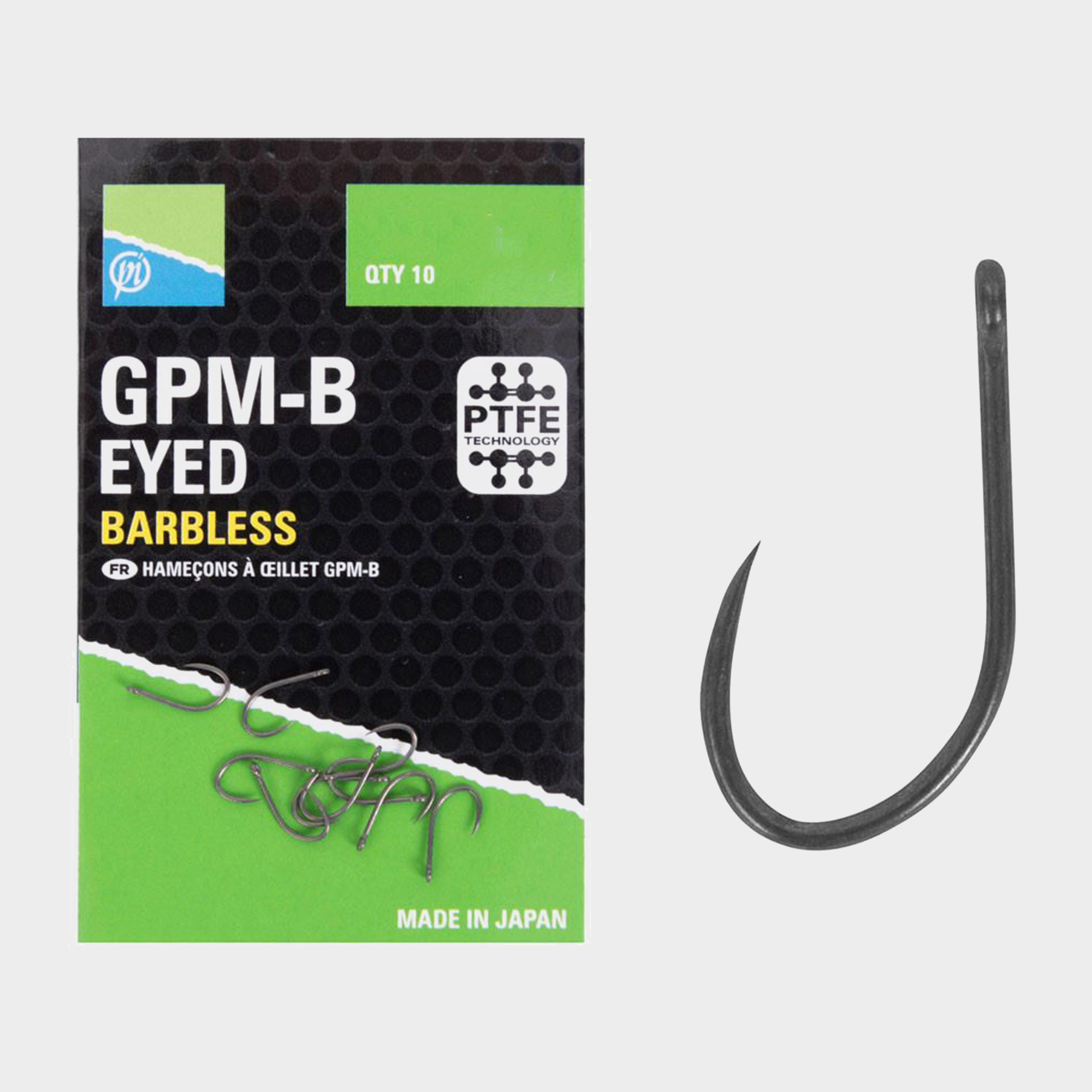 Photos - Fishing Hook / Jig Head Preston INNOVATION Gpm-B Eyed Size 12, Black 