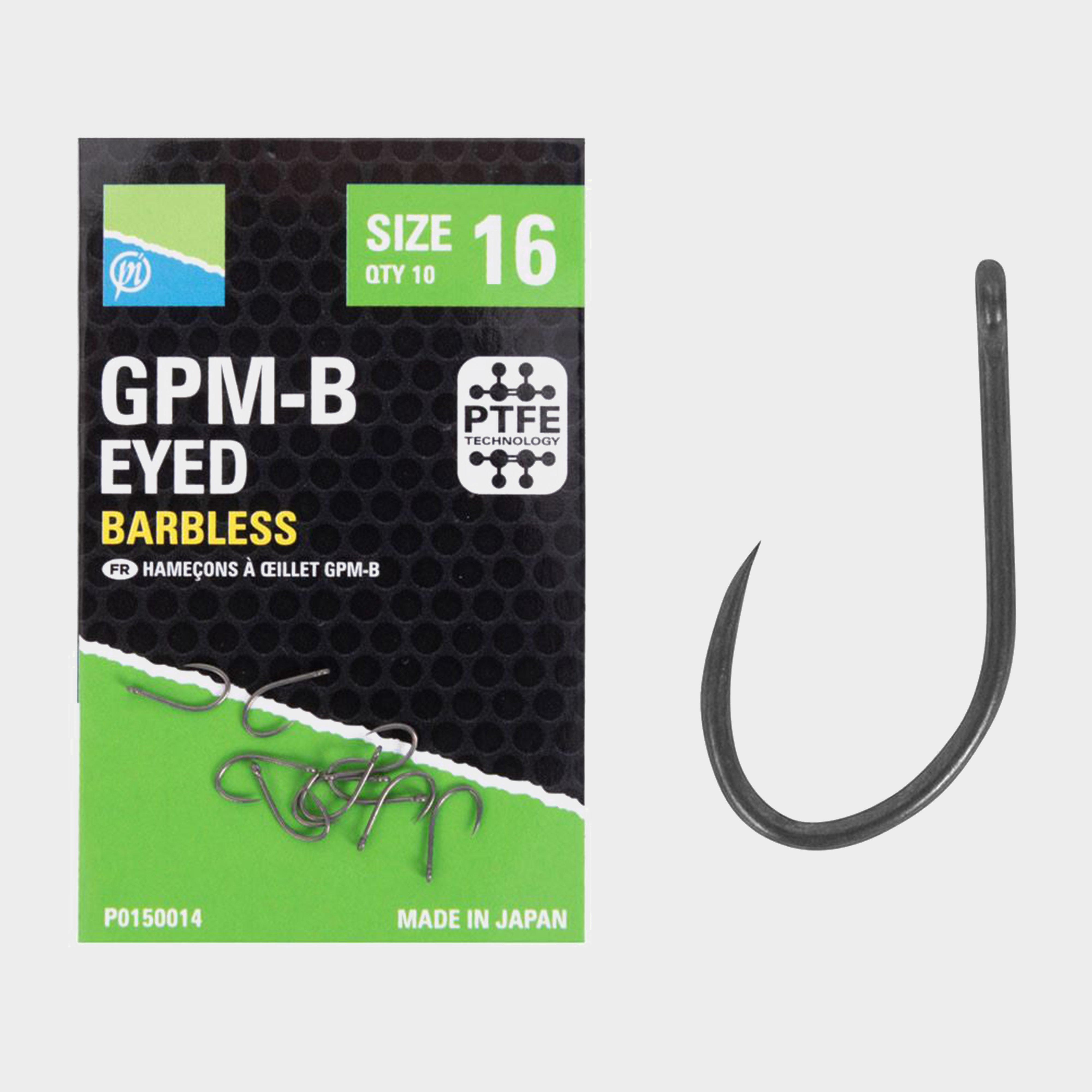 Image of PRESTON INNOVATION Gpm-B Eyed Size 16, Black