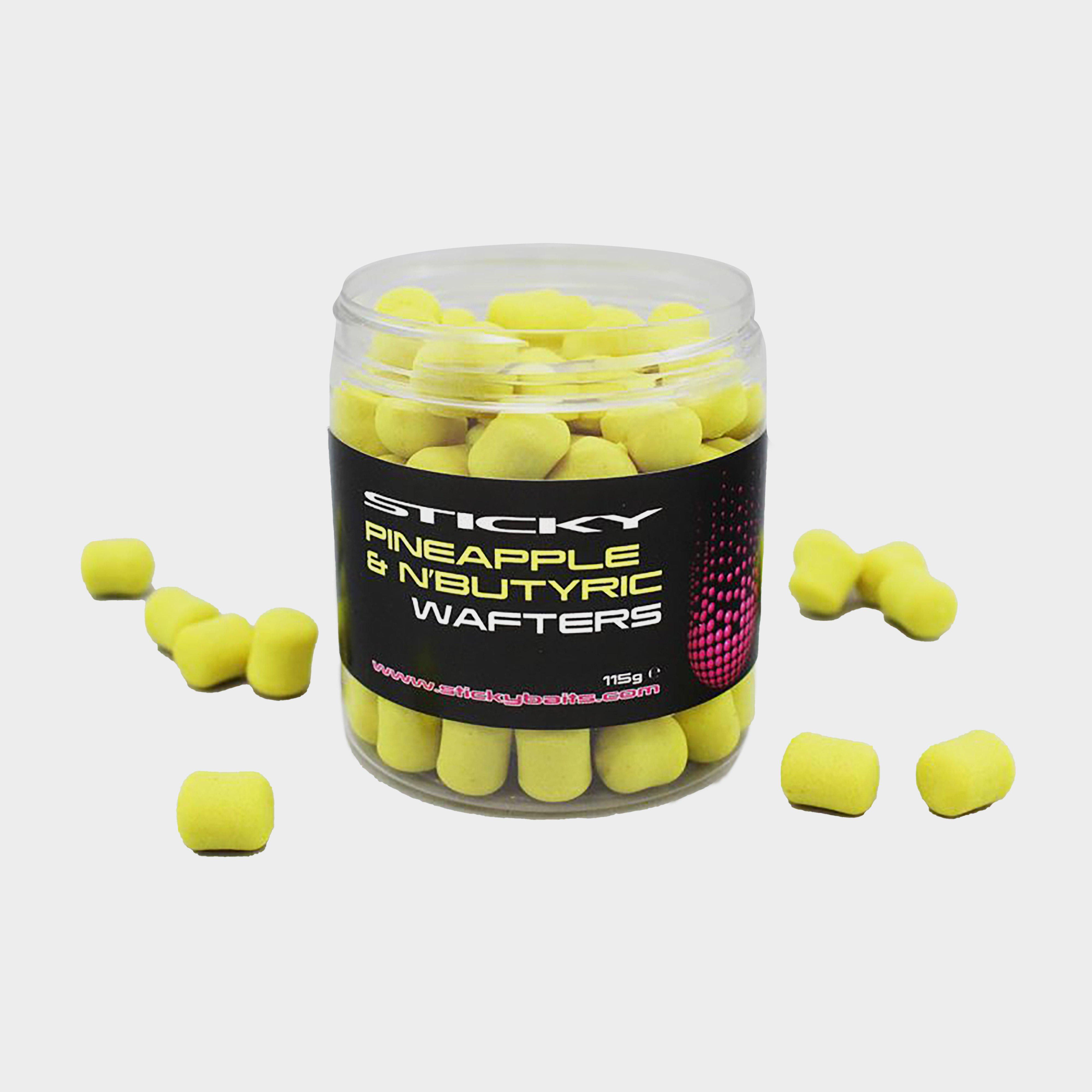Image of Sticky Baits Pineapple N Butyric Wafters, Yellow
