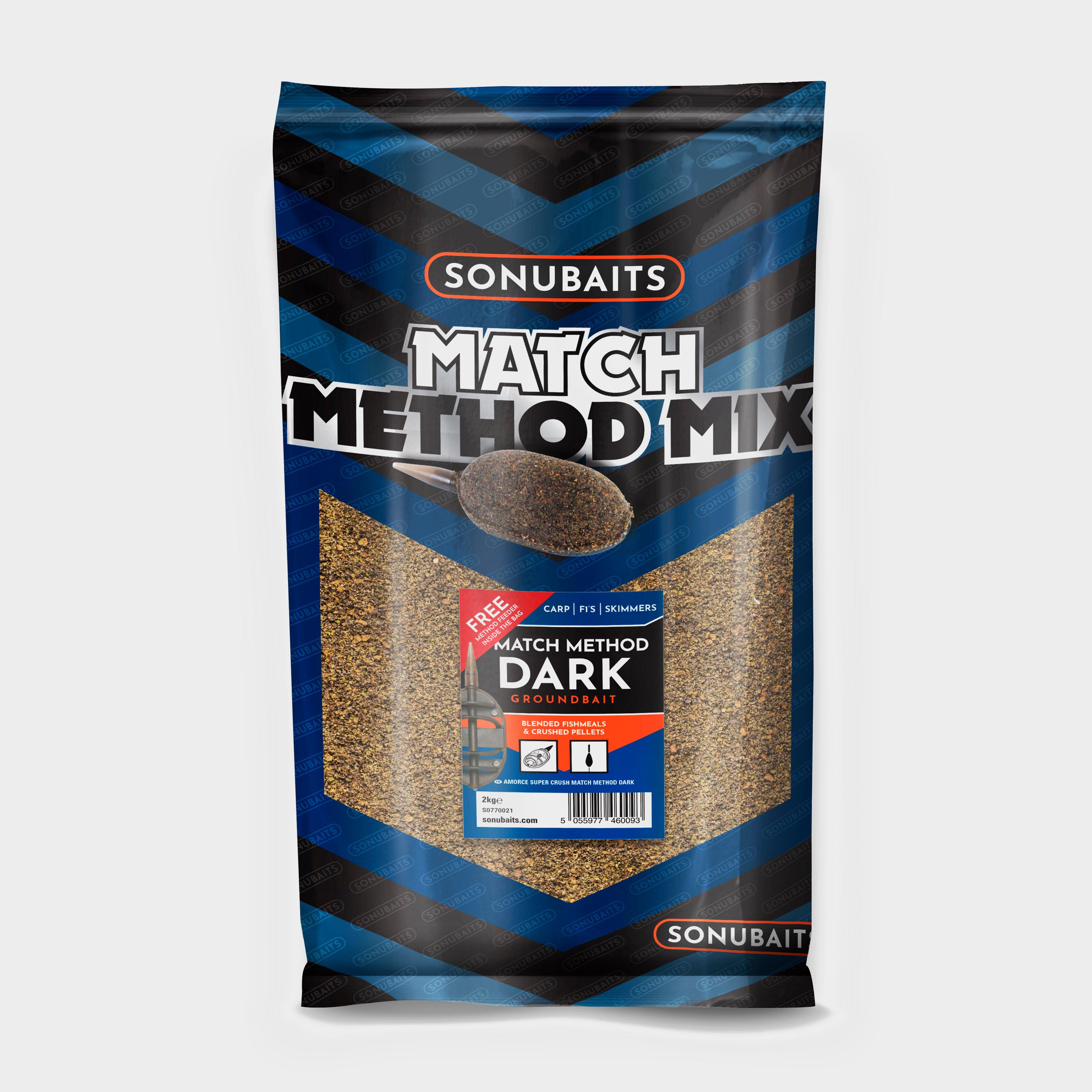 Image of SONU BAITS Match Method Mix Dark 2Kg, Multi Coloured