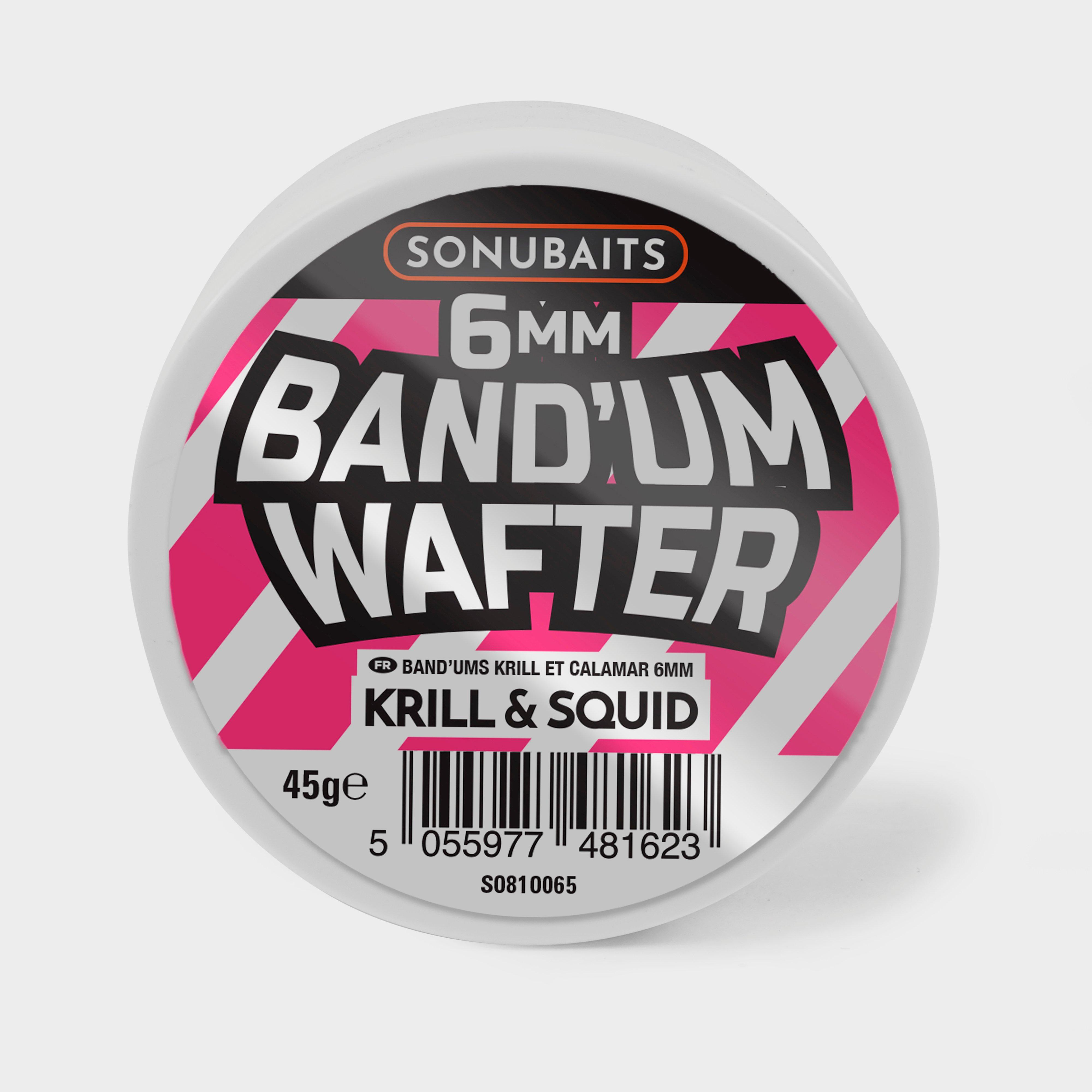 Image of SONU BAITS 6Mm Krill & Squid Bandum Wafters, Multi Coloured