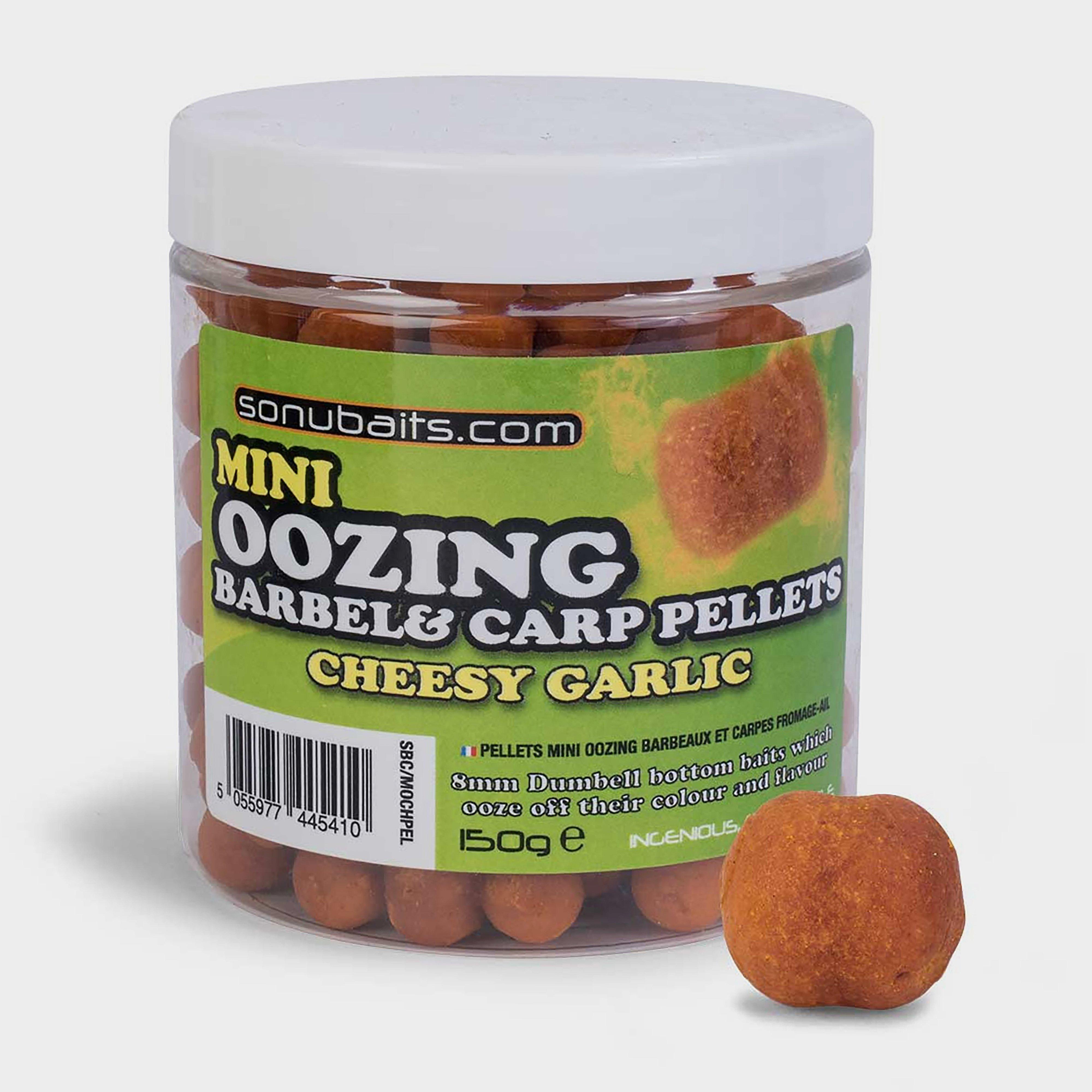 Image of SONU BAITS Sonubaits Cheesygarlic Mini Oozing Pellets, Orange