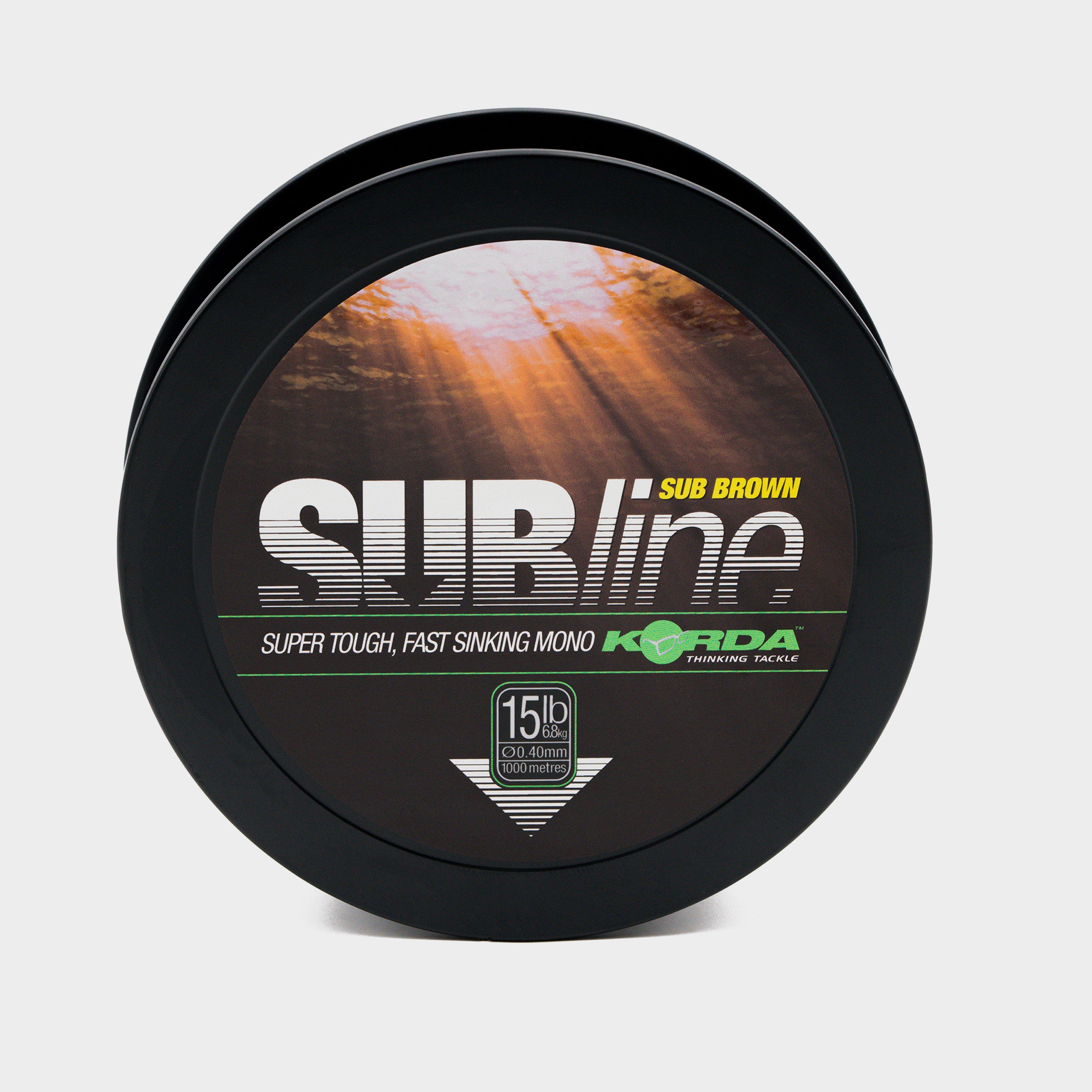 Image of Korda Sub Line Brown 15Lb, Black